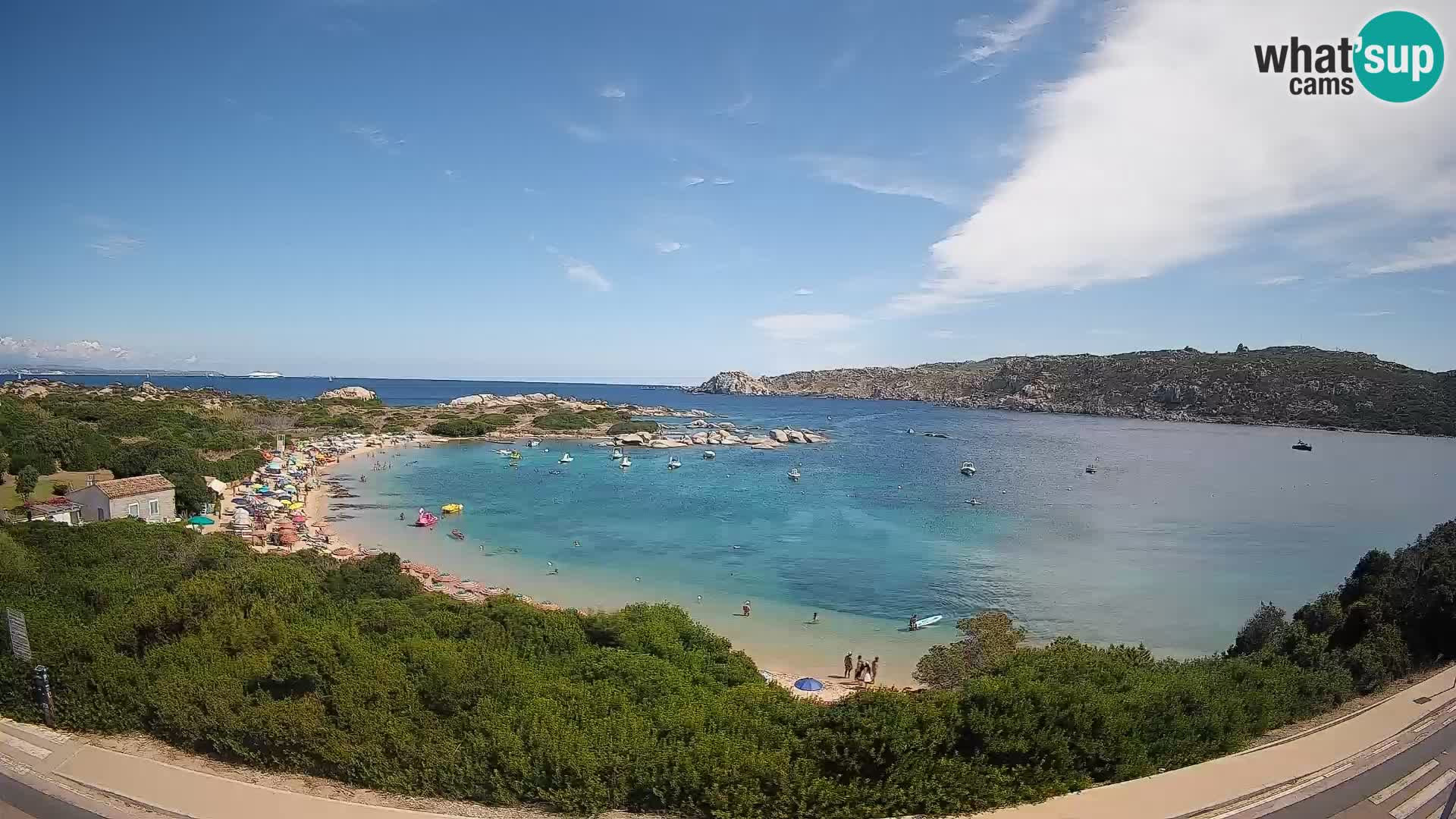 Webcam Rena di Levante – Live View from Capo Testa