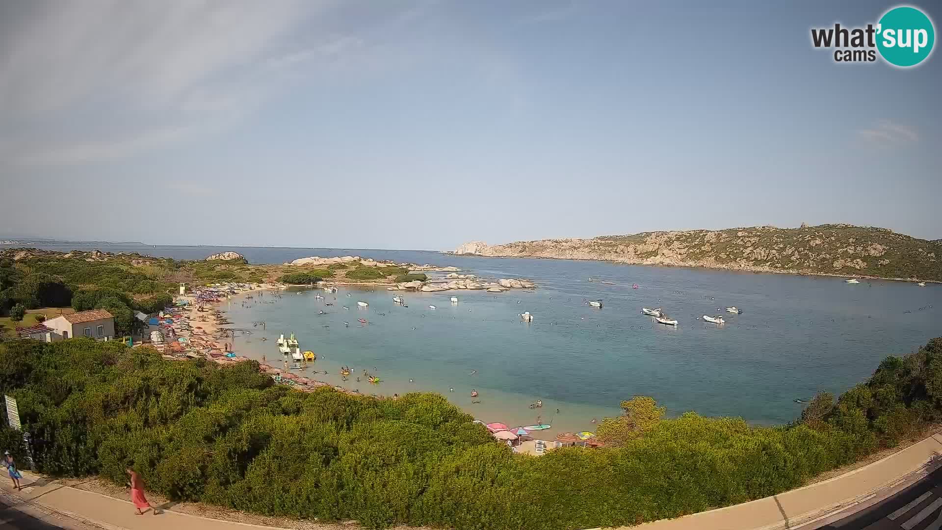 Webcam Rena di Levante – Live View from Capo Testa