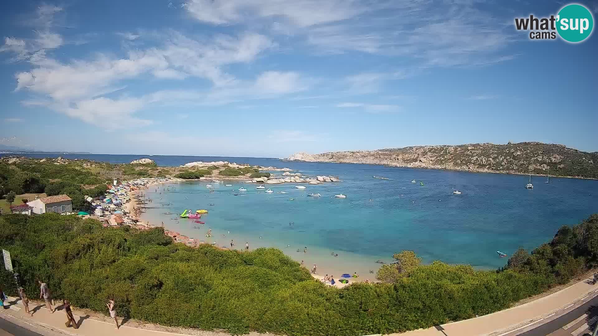 Webcam Rena di Levante – Vue en direct depuis Capo Testa
