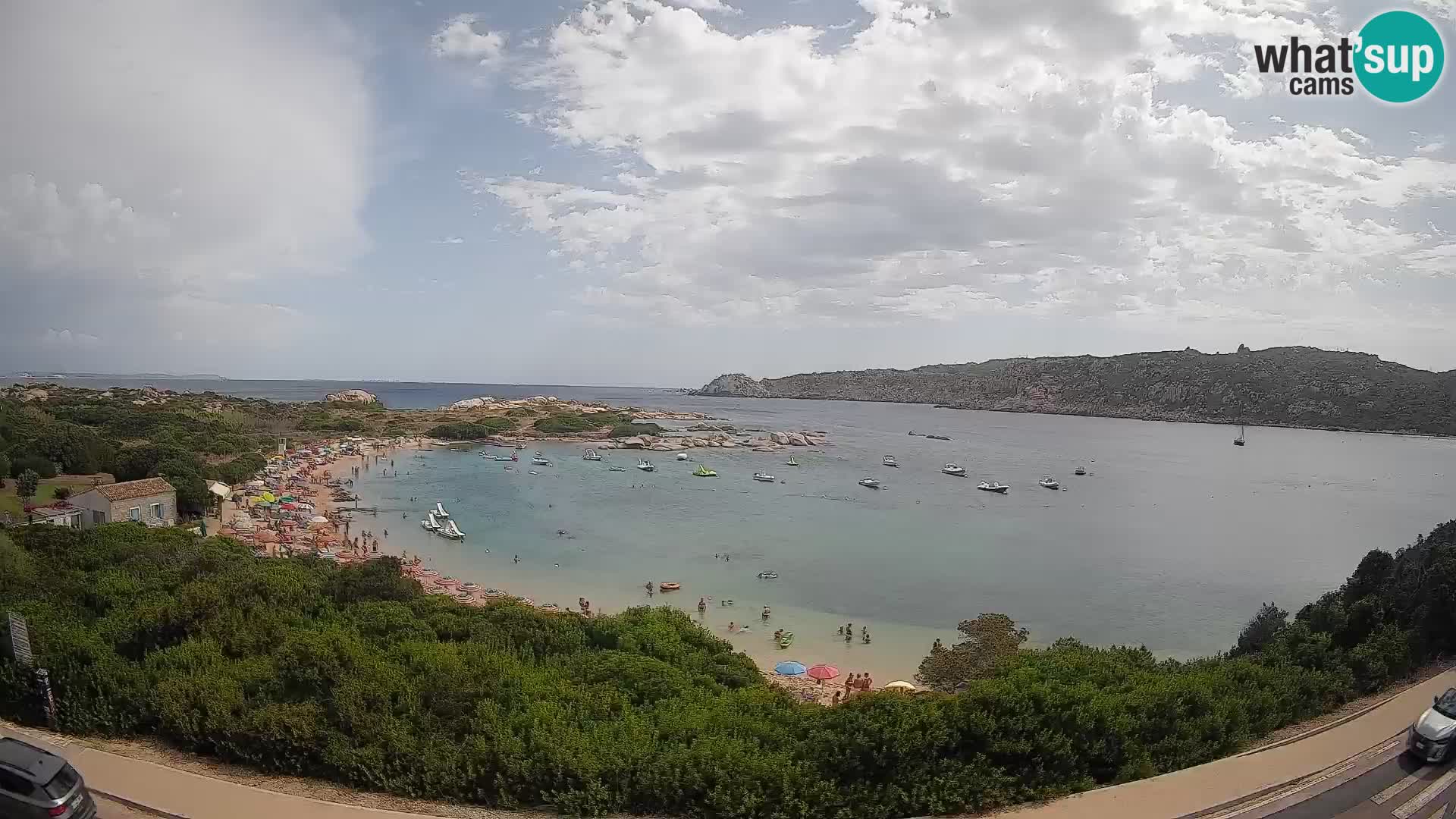 Webcam Rena di Levante – Vue en direct depuis Capo Testa