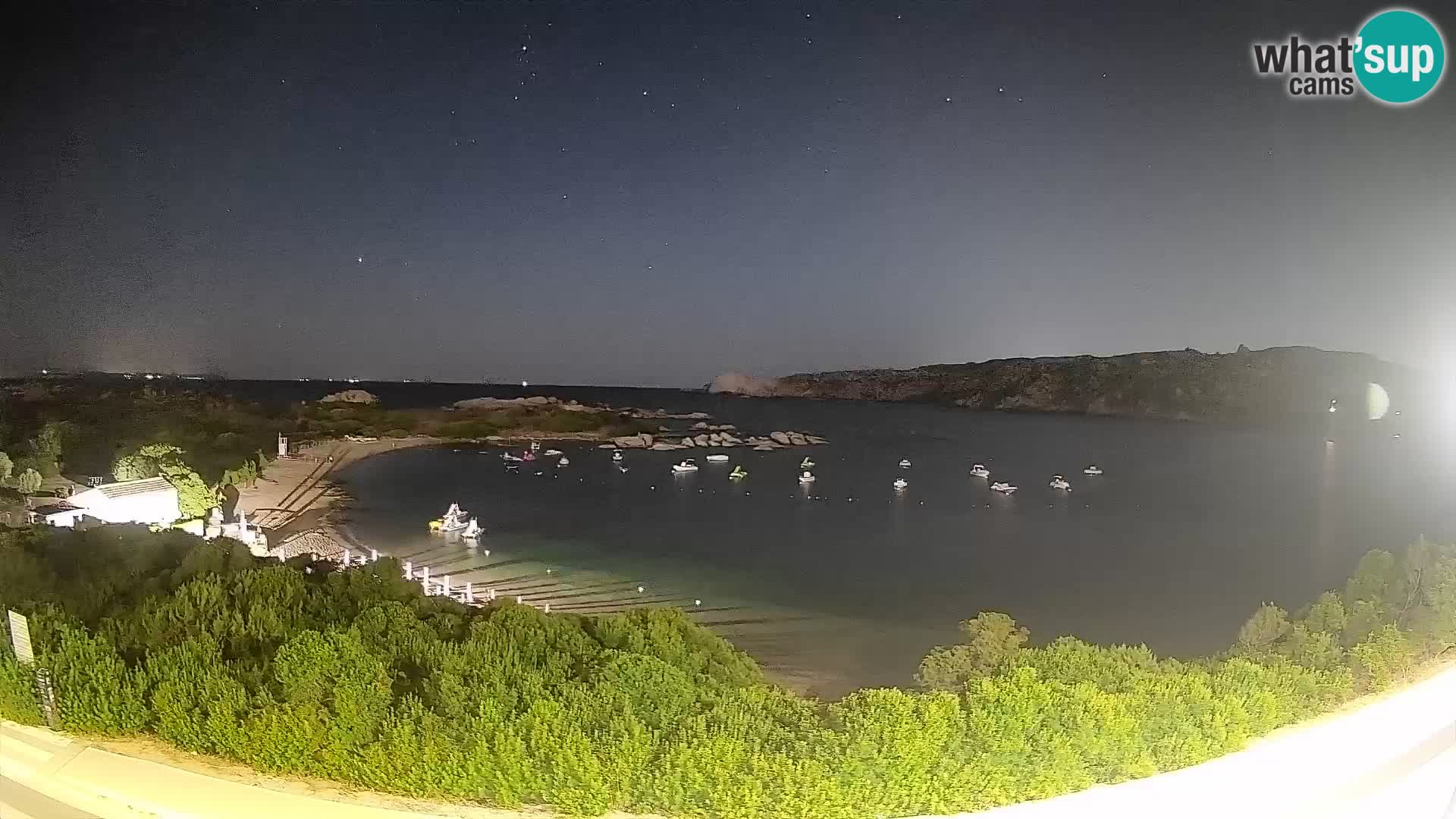 Spletna kamera Rena di Levante – Pogled v živo na Capo Testa