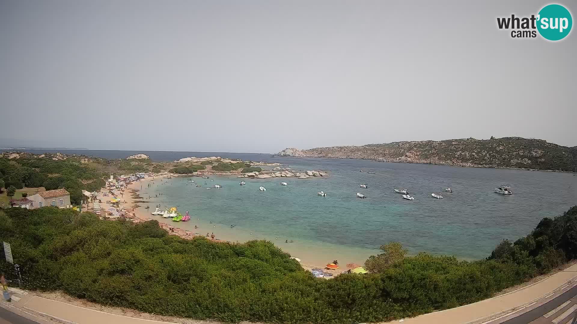 Webcam Rena di Levante – Live View from Capo Testa
