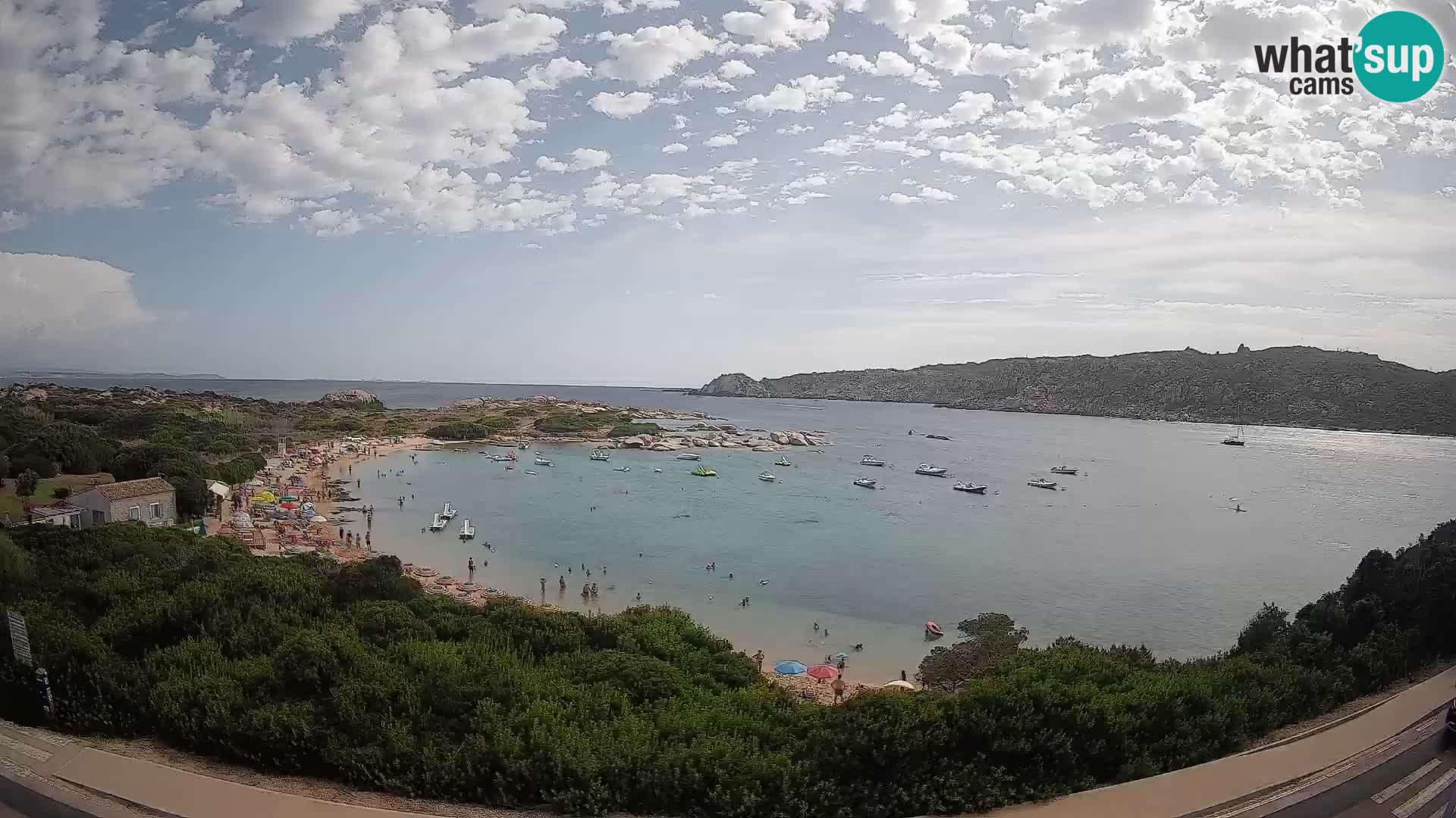 Webcam Rena di Levante – Live View from Capo Testa