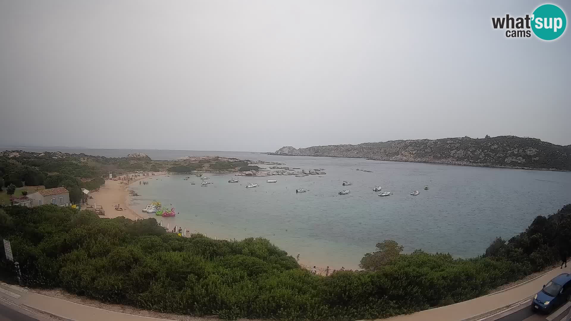 Webcam Rena di Levante – Live View from Capo Testa