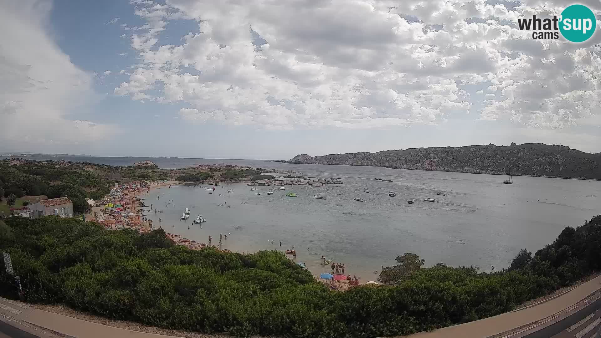 Webcam Rena di Levante – Vue en direct depuis Capo Testa