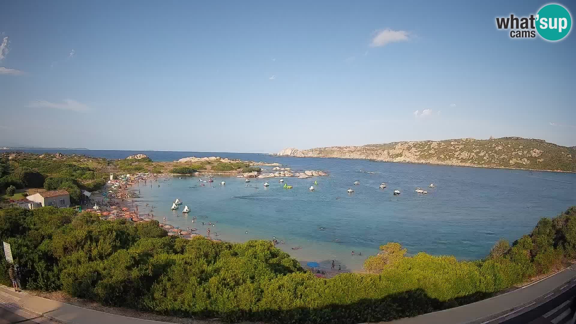 Webcam Rena di Levante – Vista live da Capo Testa