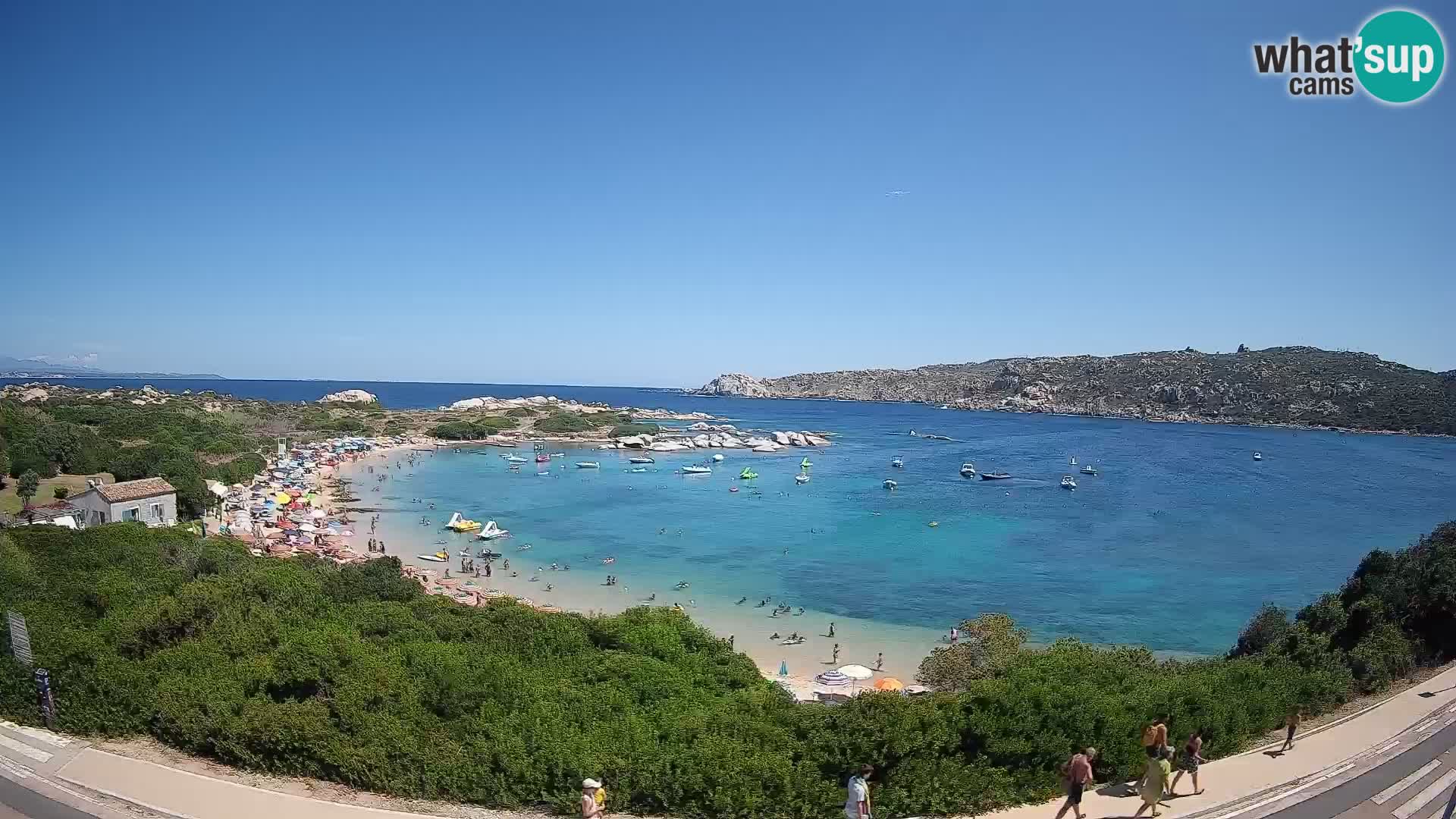 Webcam Rena di Levante – Live View from Capo Testa