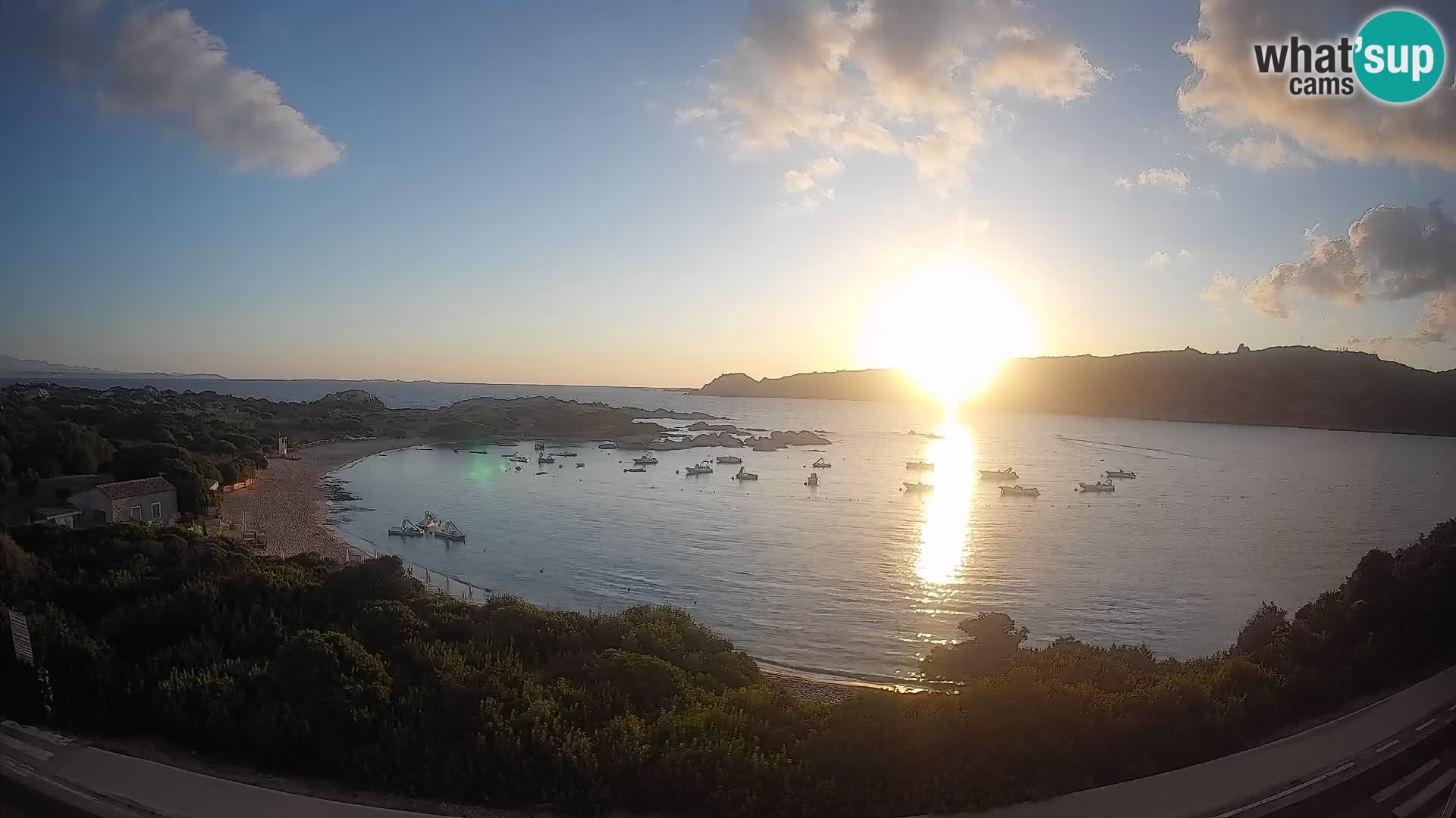 Webcam Rena di Levante – Live View from Capo Testa
