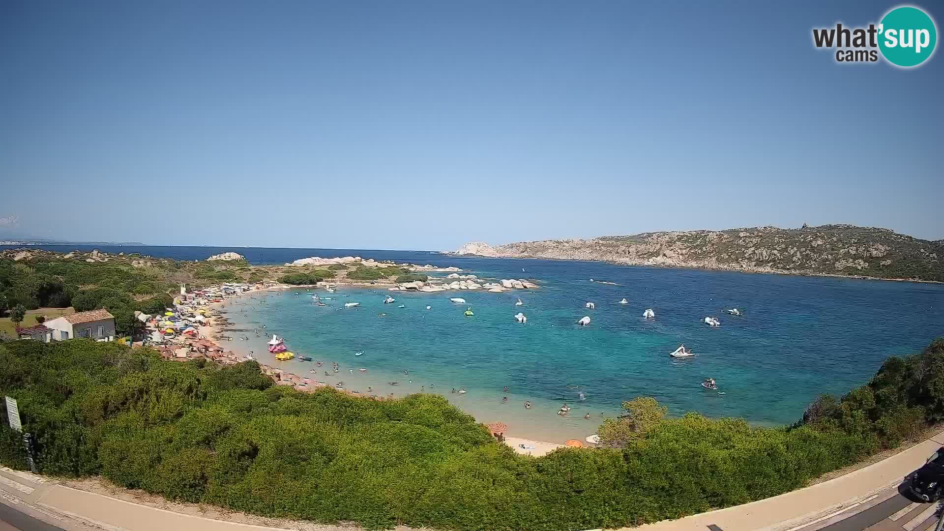 Webcam Rena di Levante – Vista live da Capo Testa