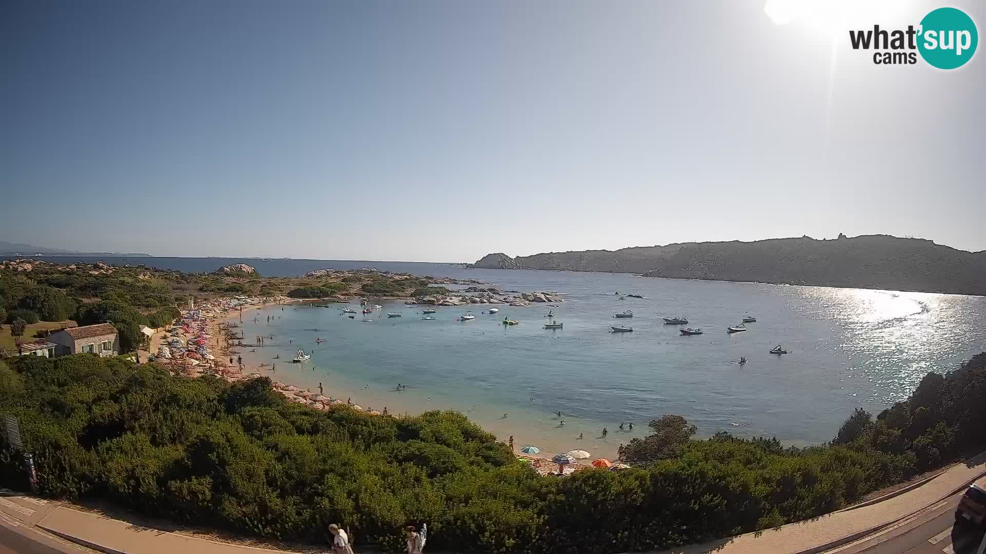 Web kamera Rena di Levante – Pogled uživo s Capo Testa