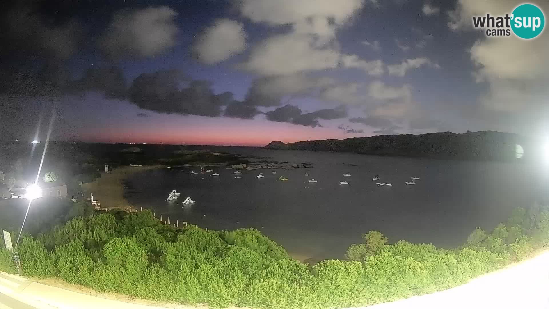 Webcam Rena di Levante – Live View from Capo Testa