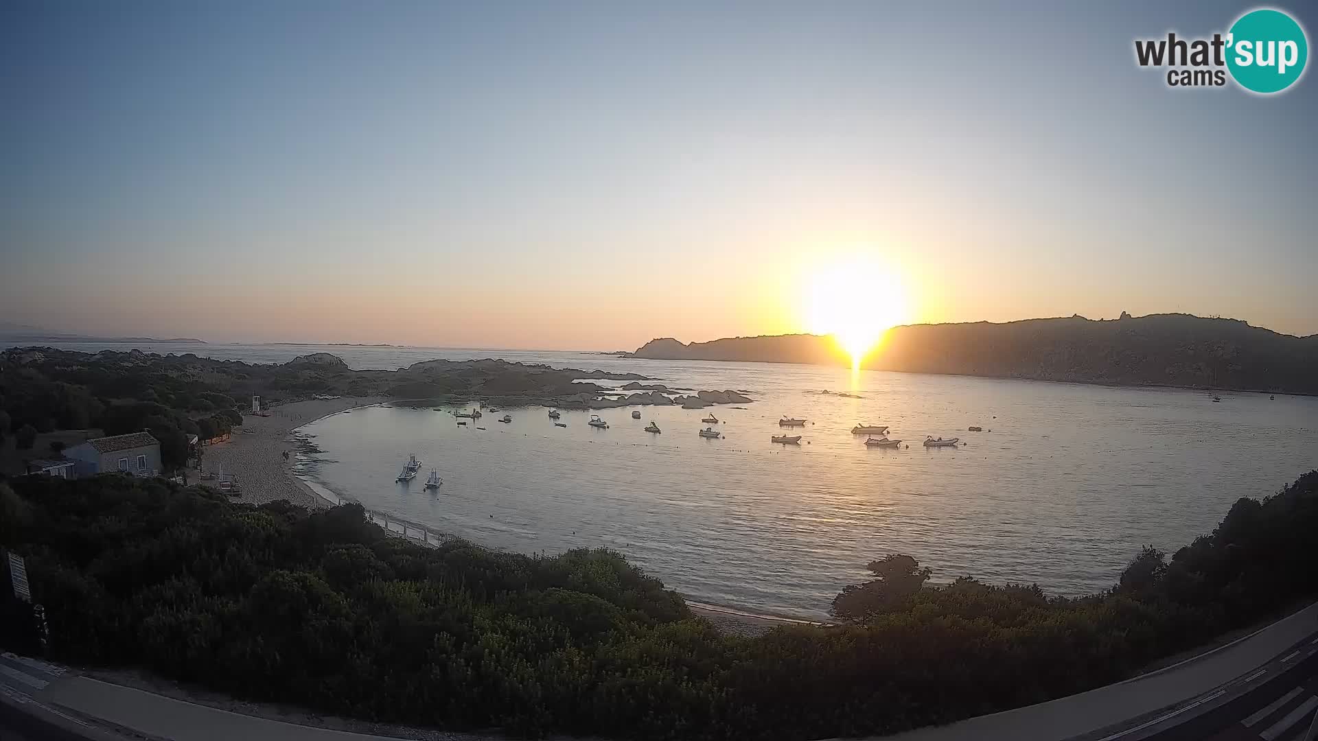Webcam Rena di Levante – Live View from Capo Testa