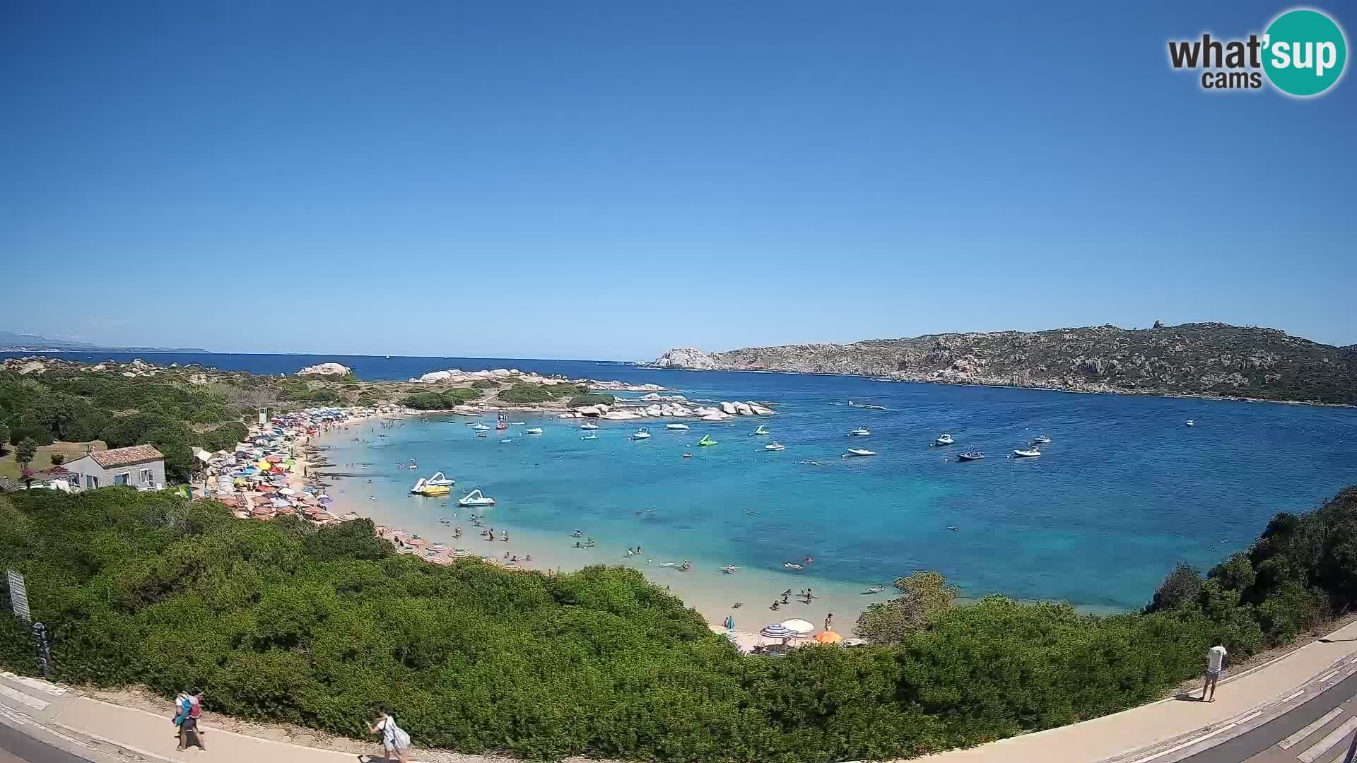 Webcam Rena di Levante – Live View from Capo Testa
