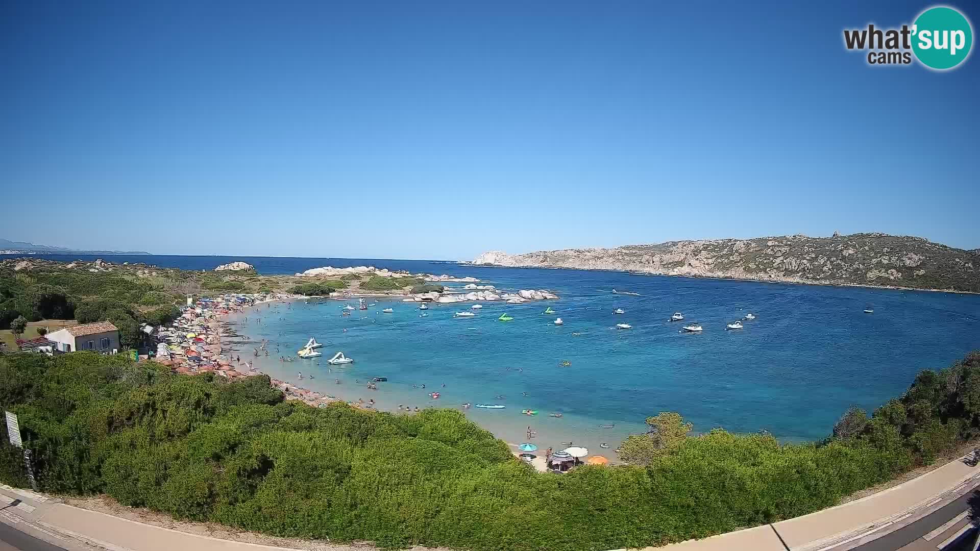 Webcam Rena di Levante – Vista en directo desde Capo Testa