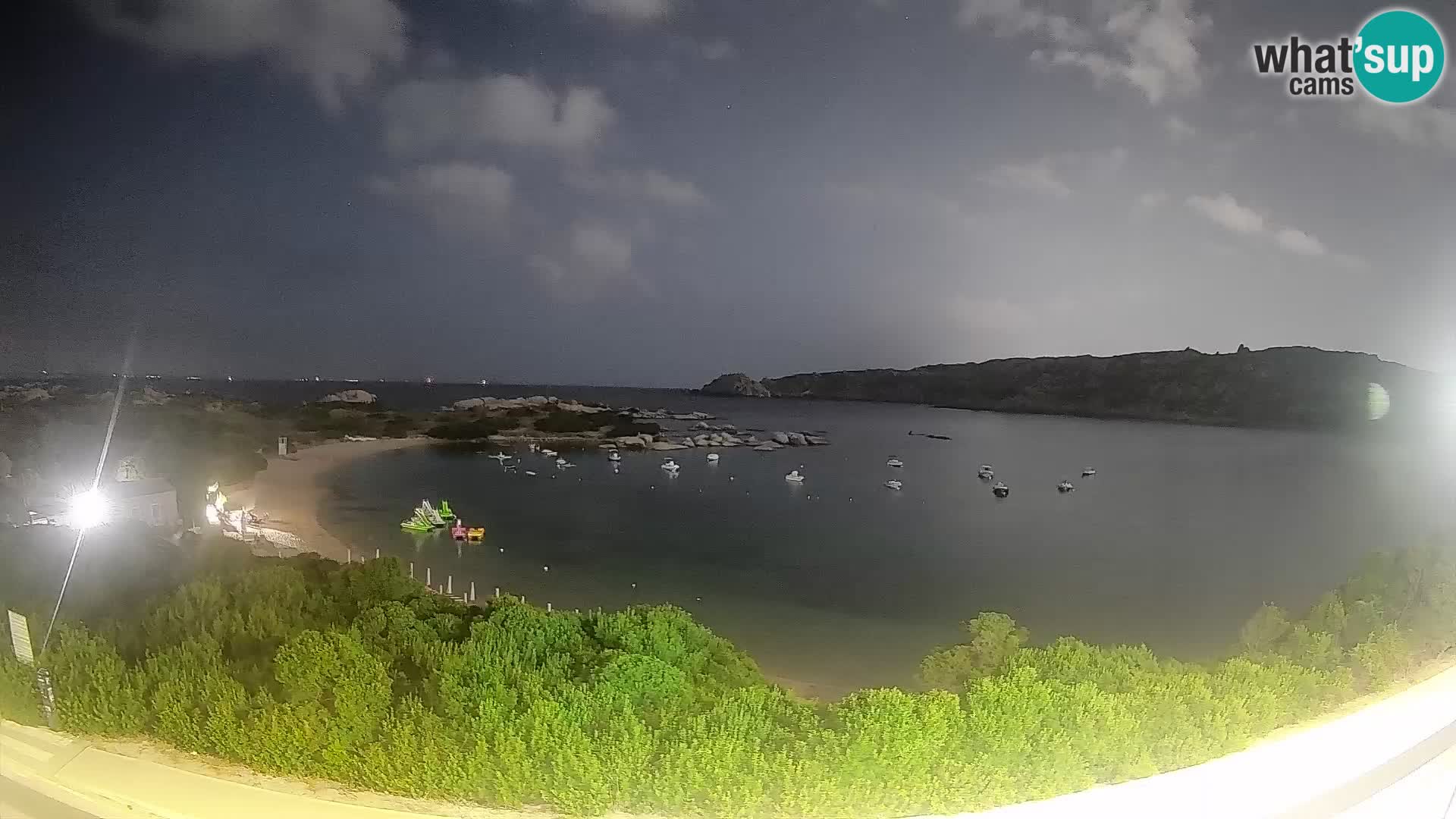 Webcam Rena di Levante – Live View from Capo Testa