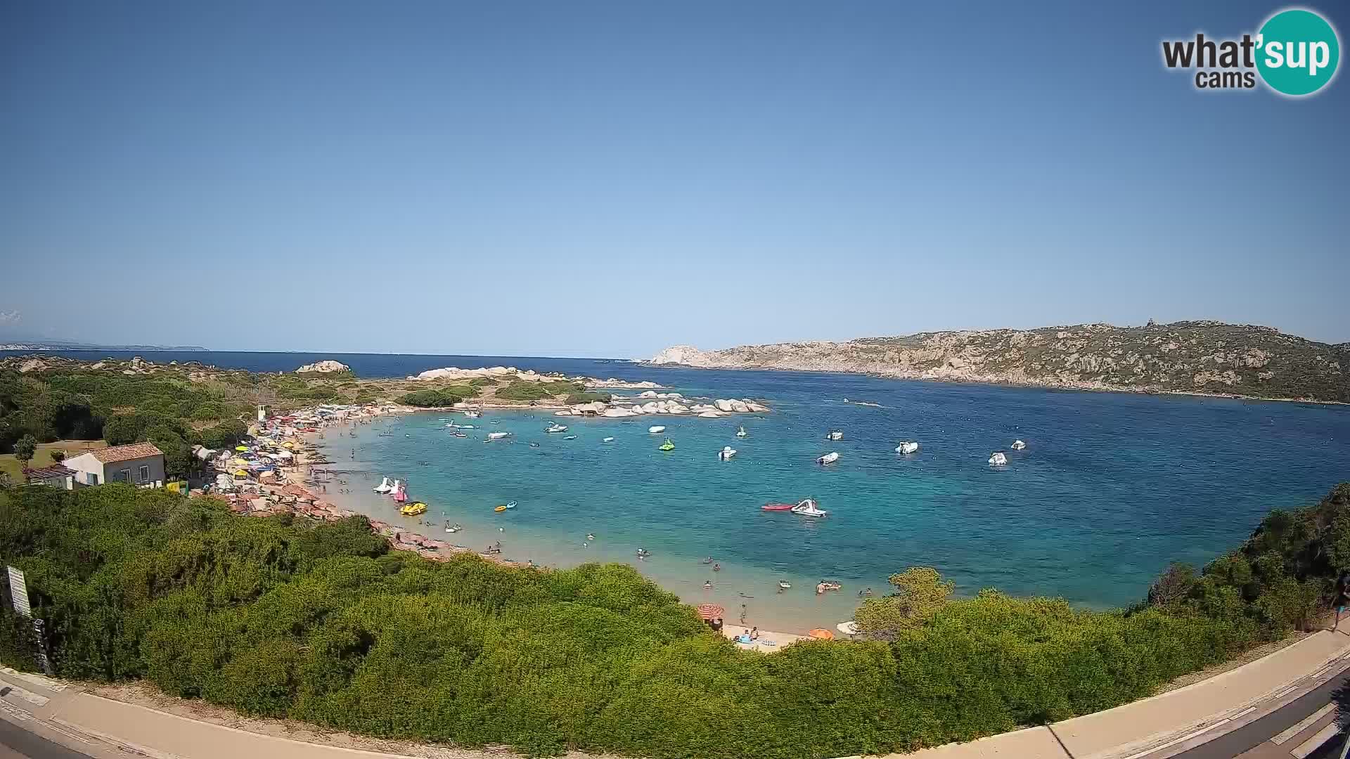 Webcam Rena di Levante – Vue en direct depuis Capo Testa