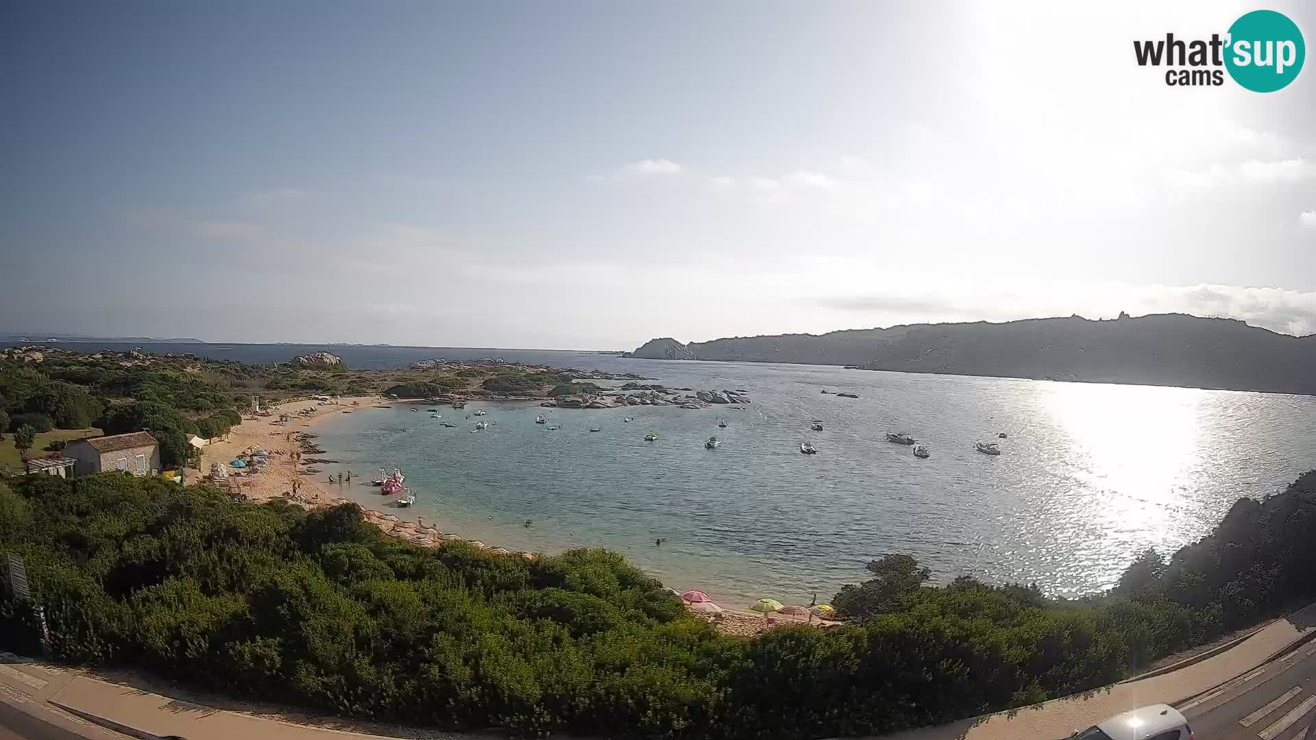 Webcam Rena di Levante – Live View from Capo Testa