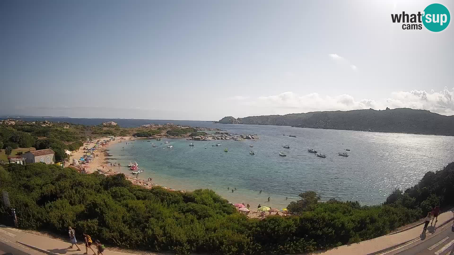 Webcam Rena di Levante – Live View from Capo Testa