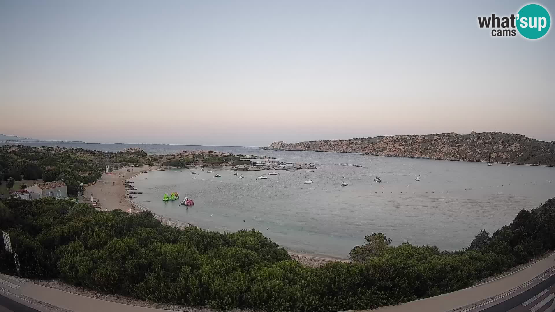 Webcam Rena di Levante – Live View from Capo Testa