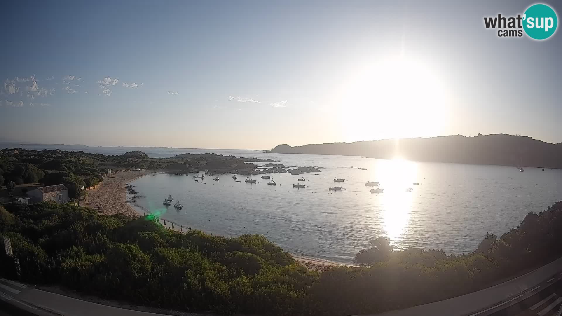 Webcam Rena di Levante – Live View from Capo Testa