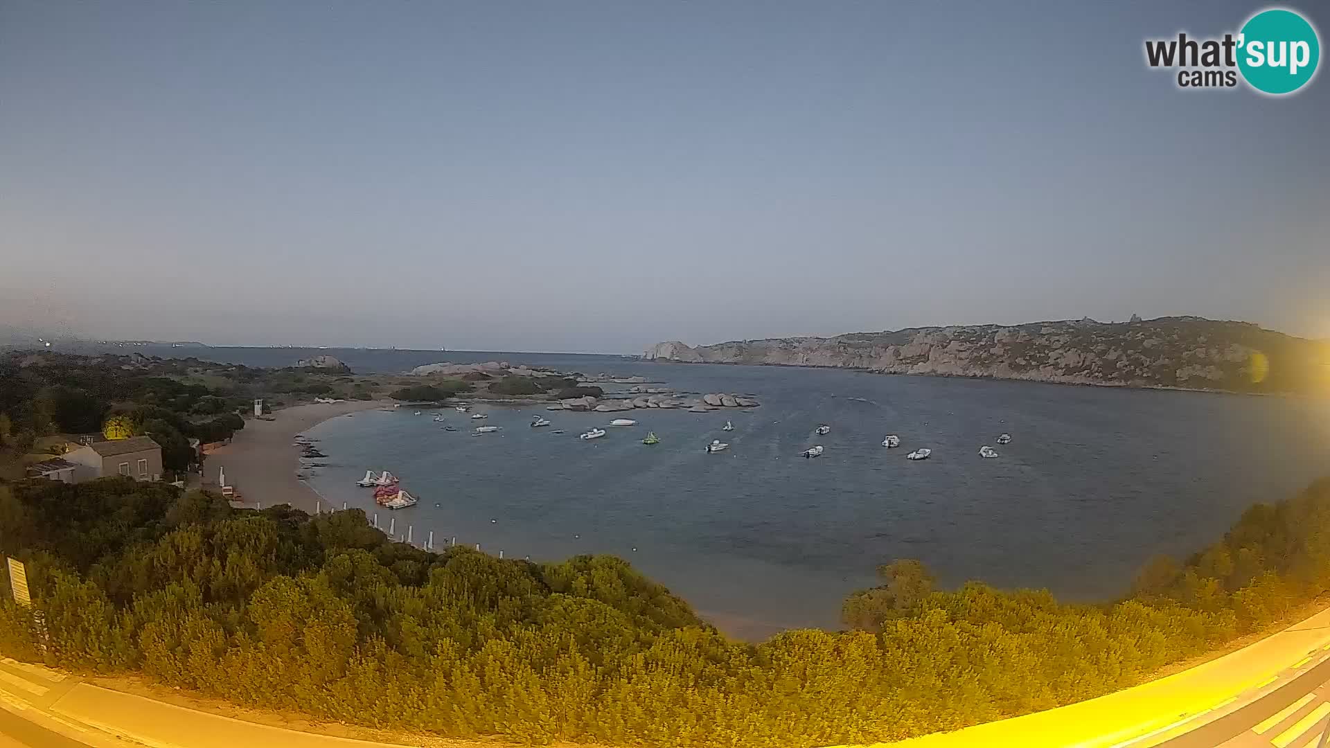 Webcam Rena di Levante – Live View from Capo Testa