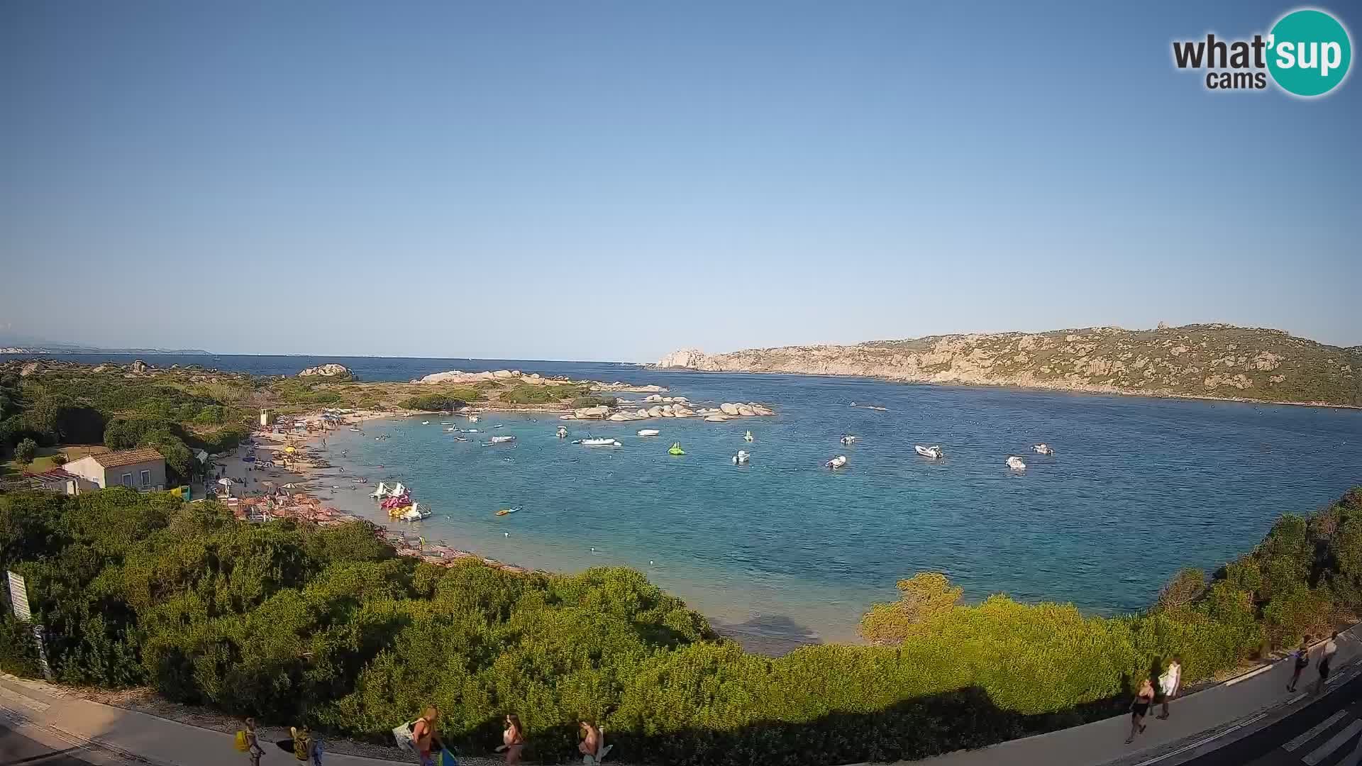 Webcam Rena di Levante – Live View from Capo Testa