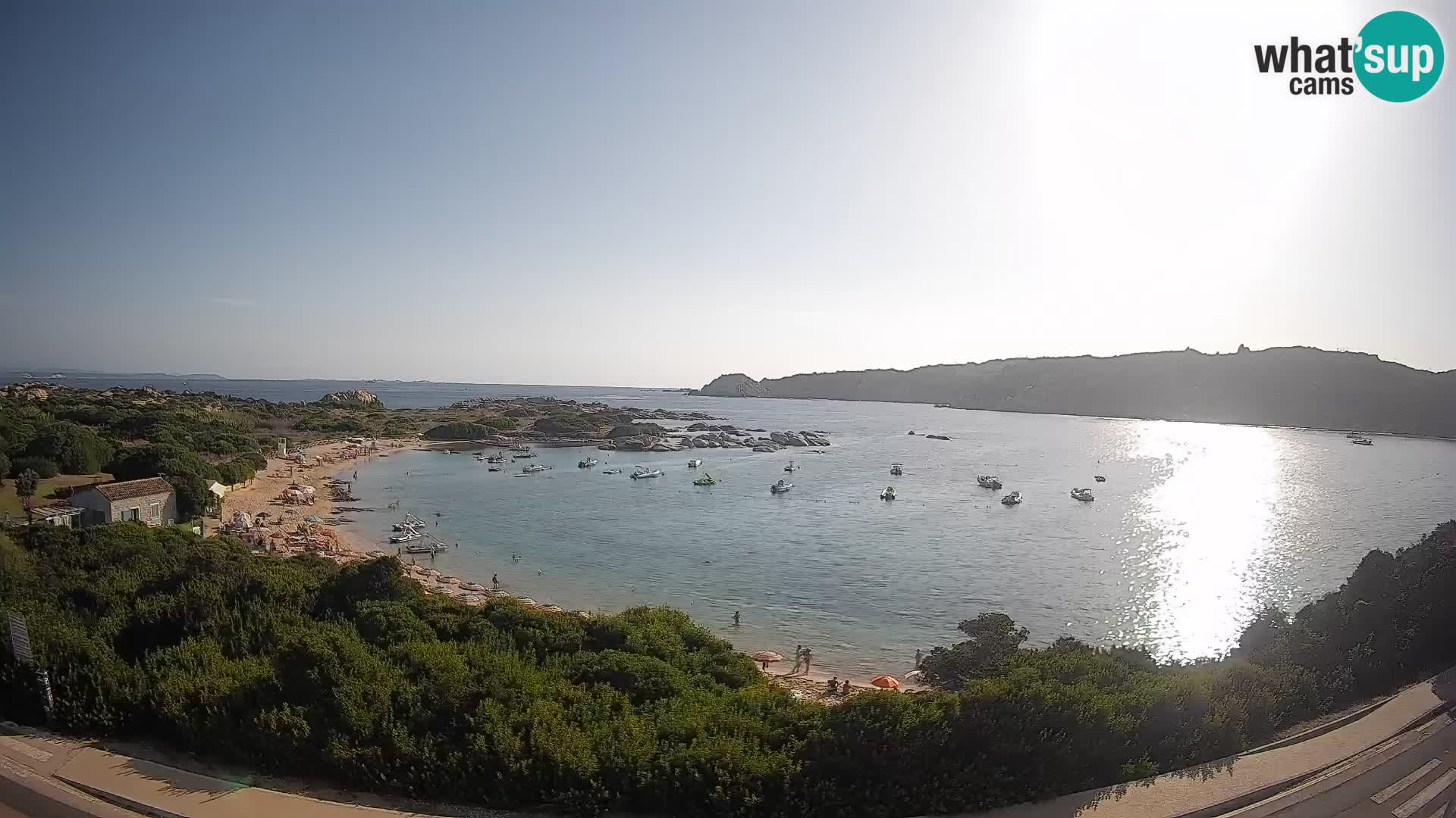 Spletna kamera Rena di Levante – Pogled v živo na Capo Testa