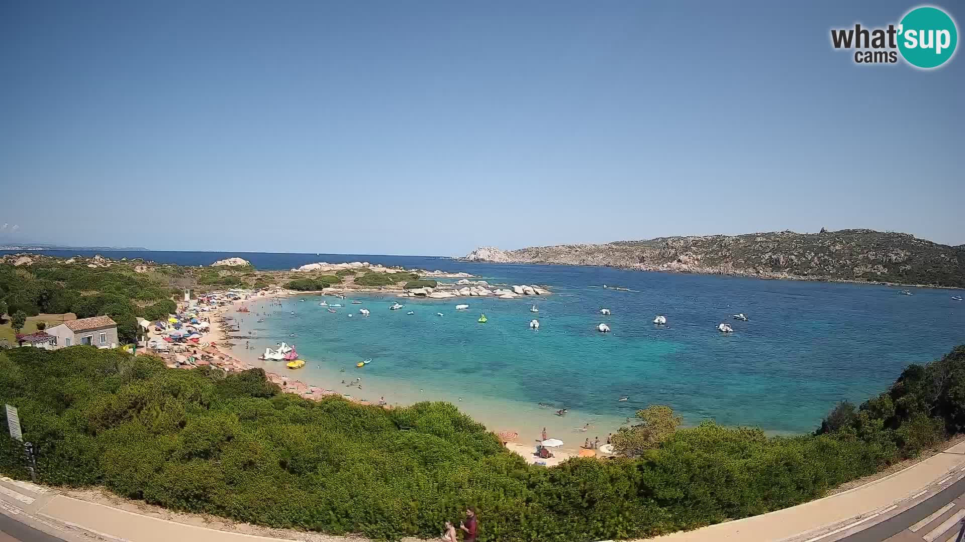 Webcam Rena di Levante – Live View from Capo Testa