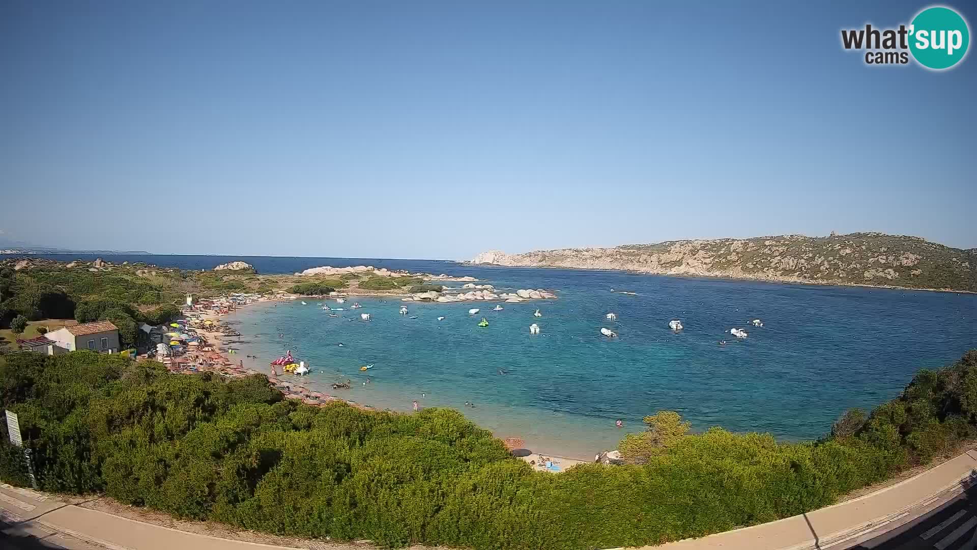 Webcam Rena di Levante – Vue en direct depuis Capo Testa