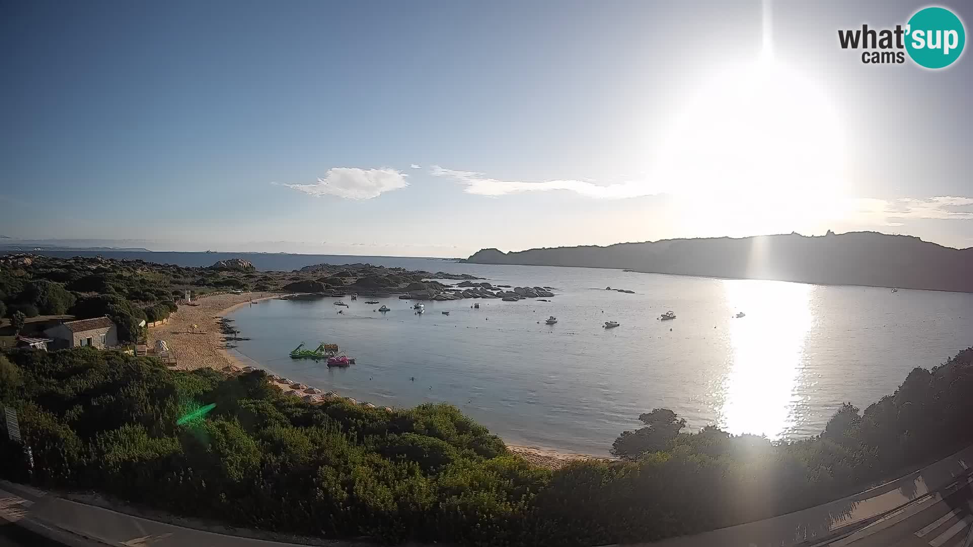 Webcam Rena di Levante – Live View from Capo Testa