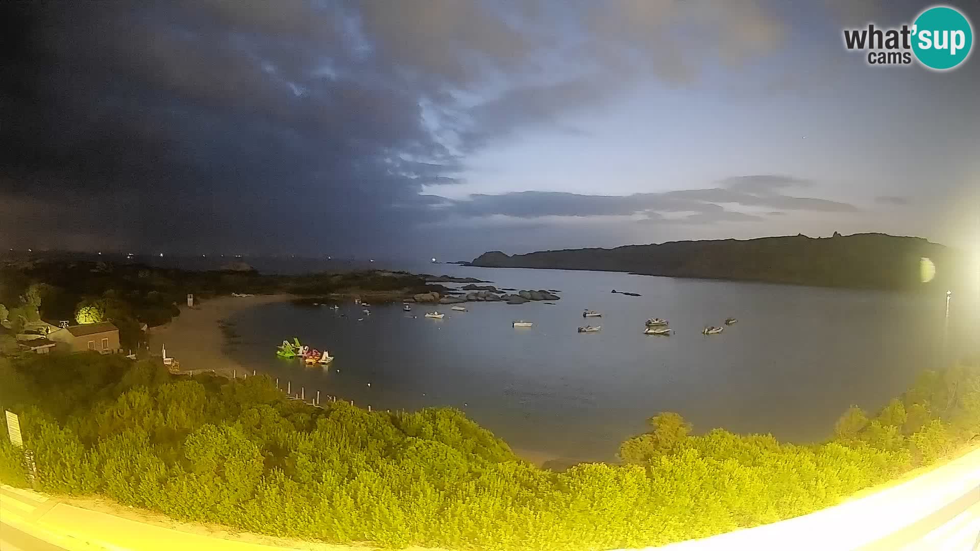 Webcam Rena di Levante – Live View from Capo Testa
