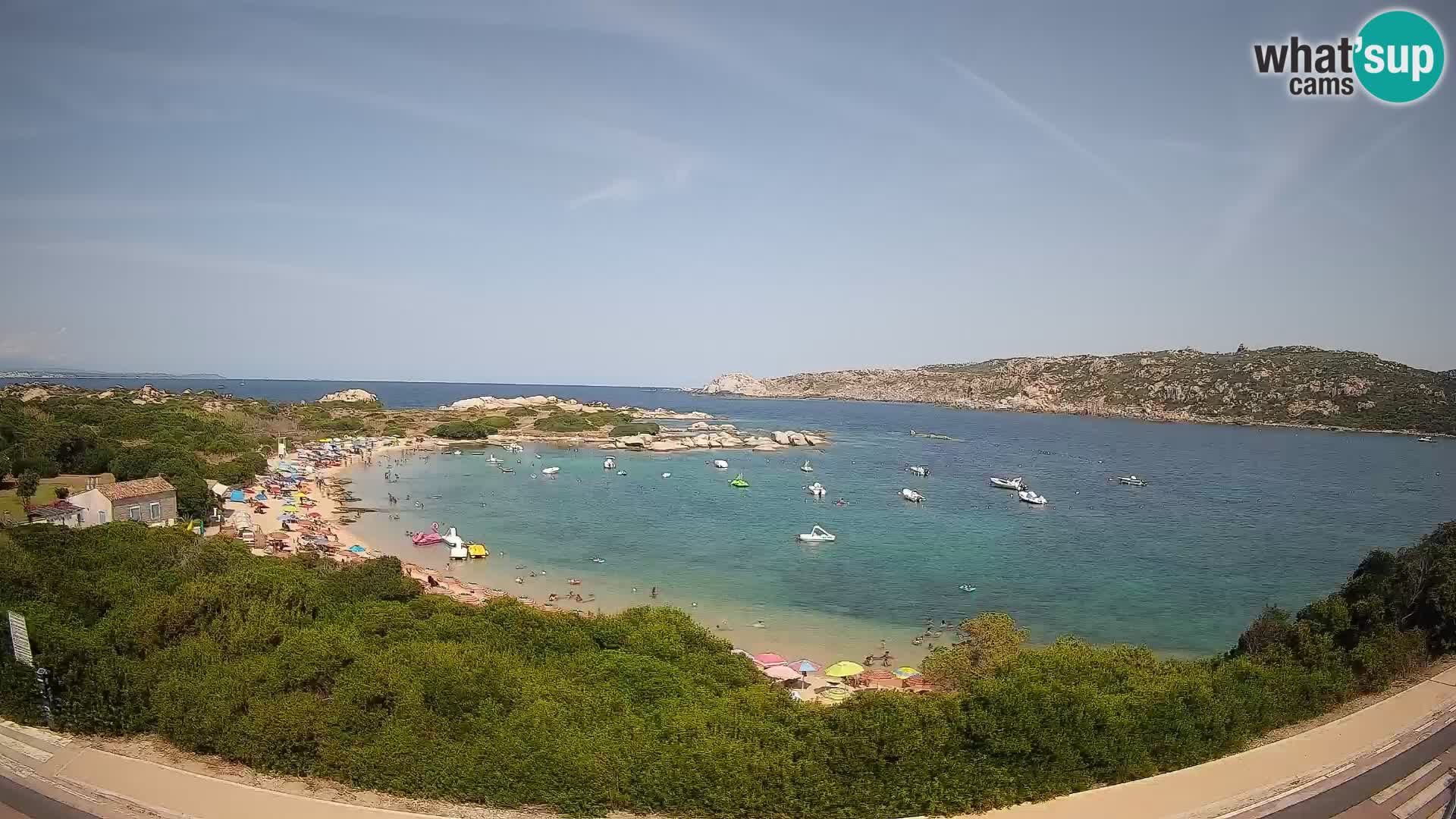 Webcam Rena di Levante – Vista live da Capo Testa