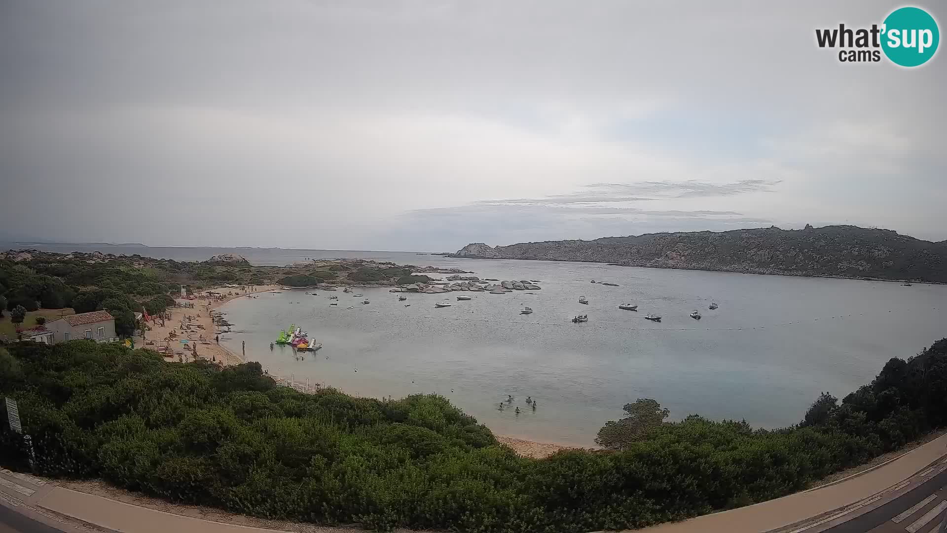 Webcam Rena di Levante – Live View from Capo Testa
