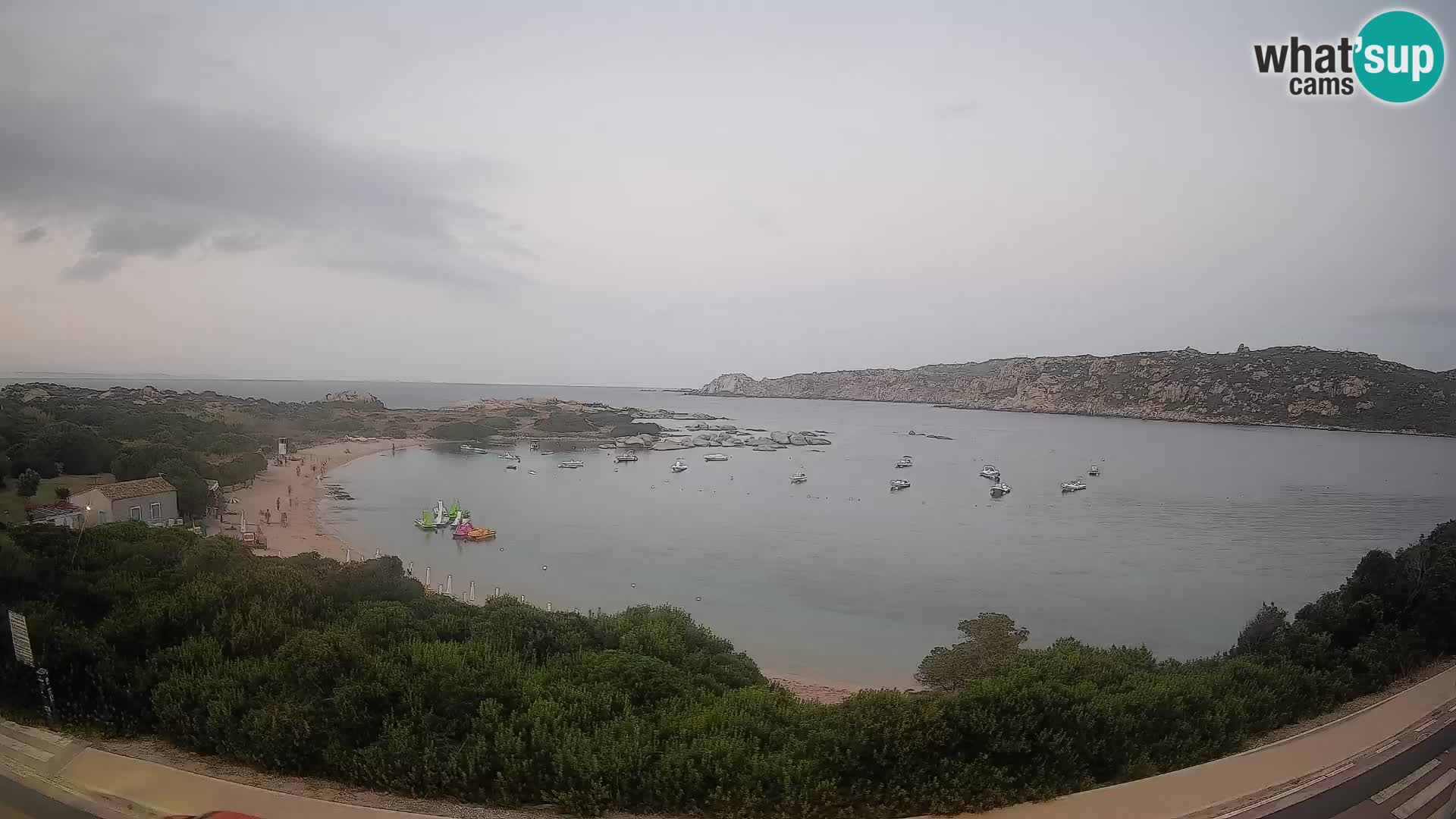 Webcam Rena di Levante – Live View from Capo Testa