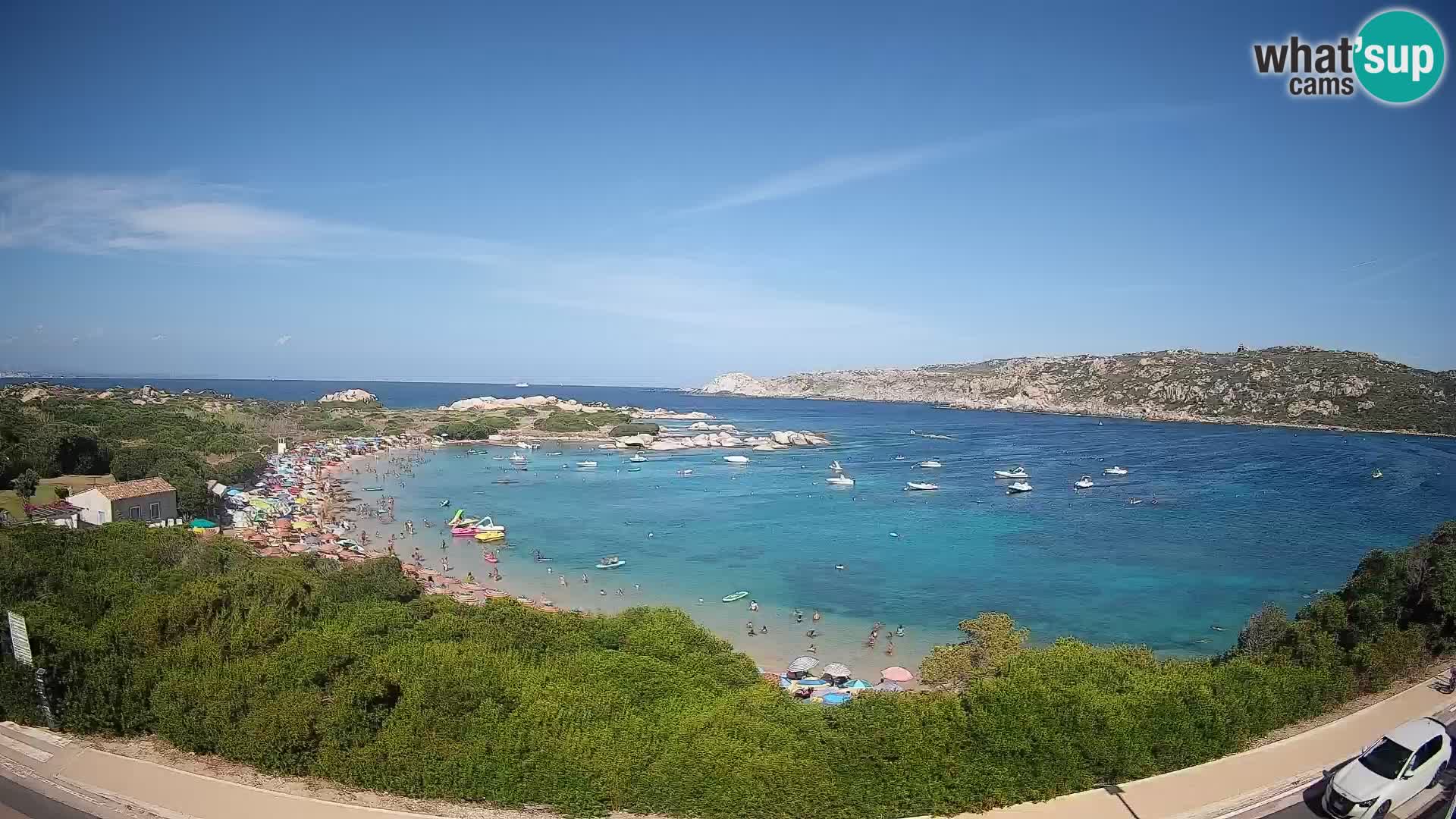 Webcam Rena di Levante – Vista en directo desde Capo Testa