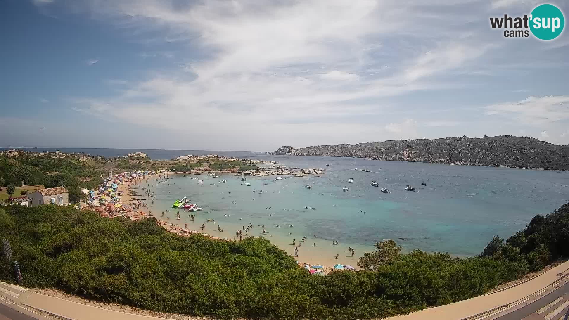 Webcam Rena di Levante – Vue en direct depuis Capo Testa