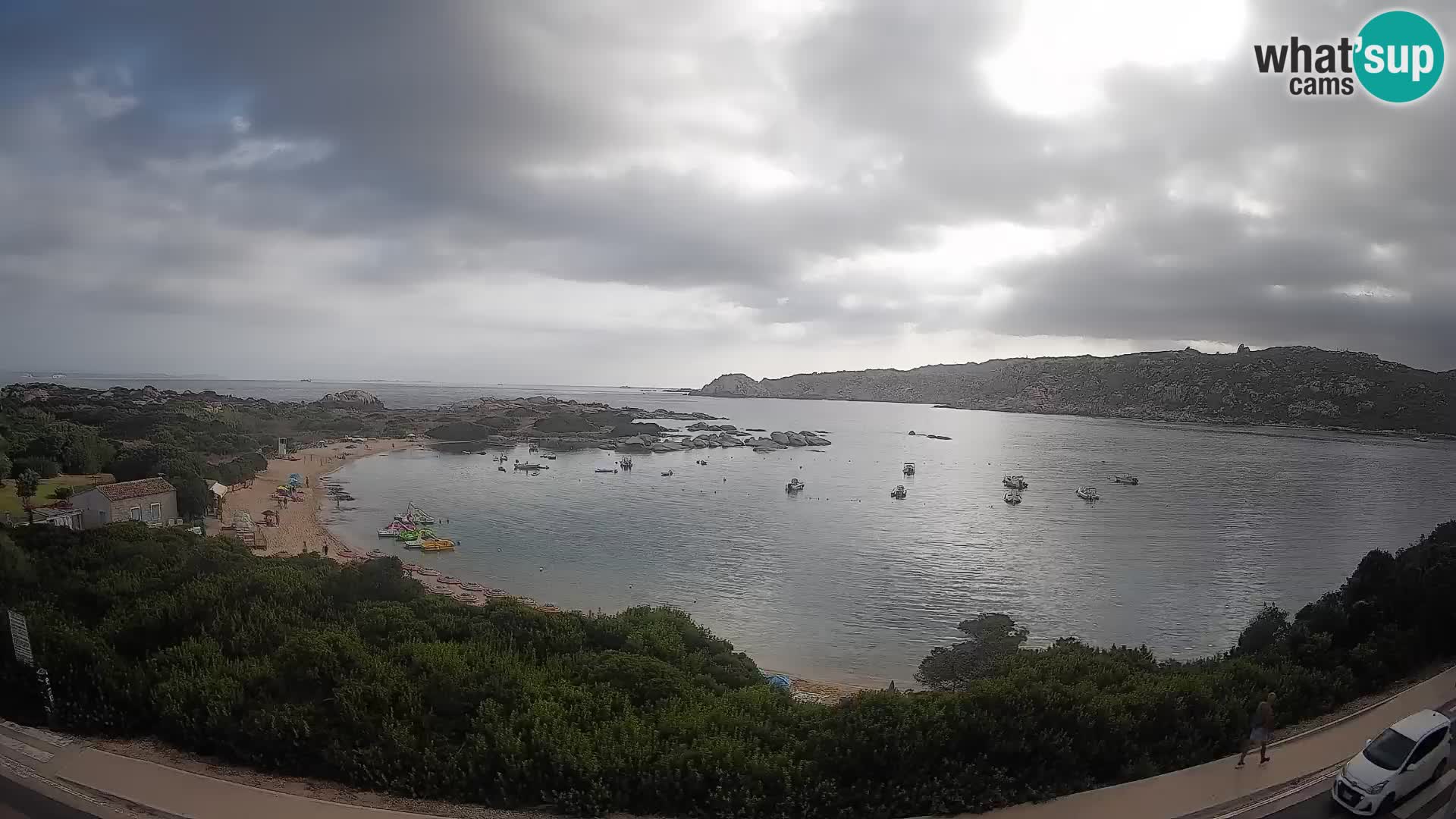 Webcam Rena di Levante – Live View from Capo Testa