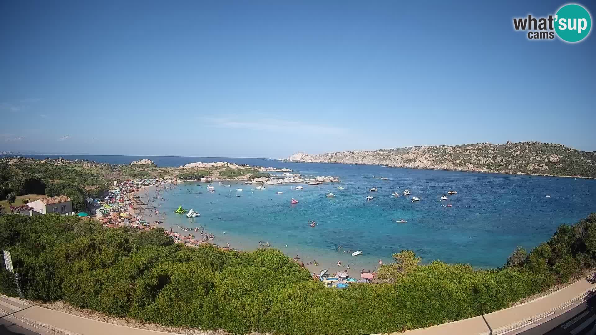 Webcam Rena di Levante – Vue en direct depuis Capo Testa