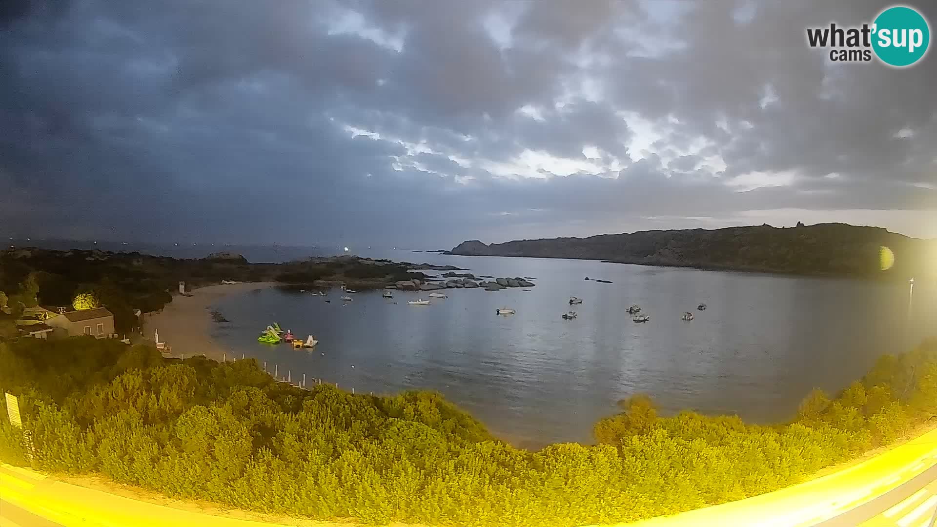 Webcam Rena di Levante – Live View from Capo Testa