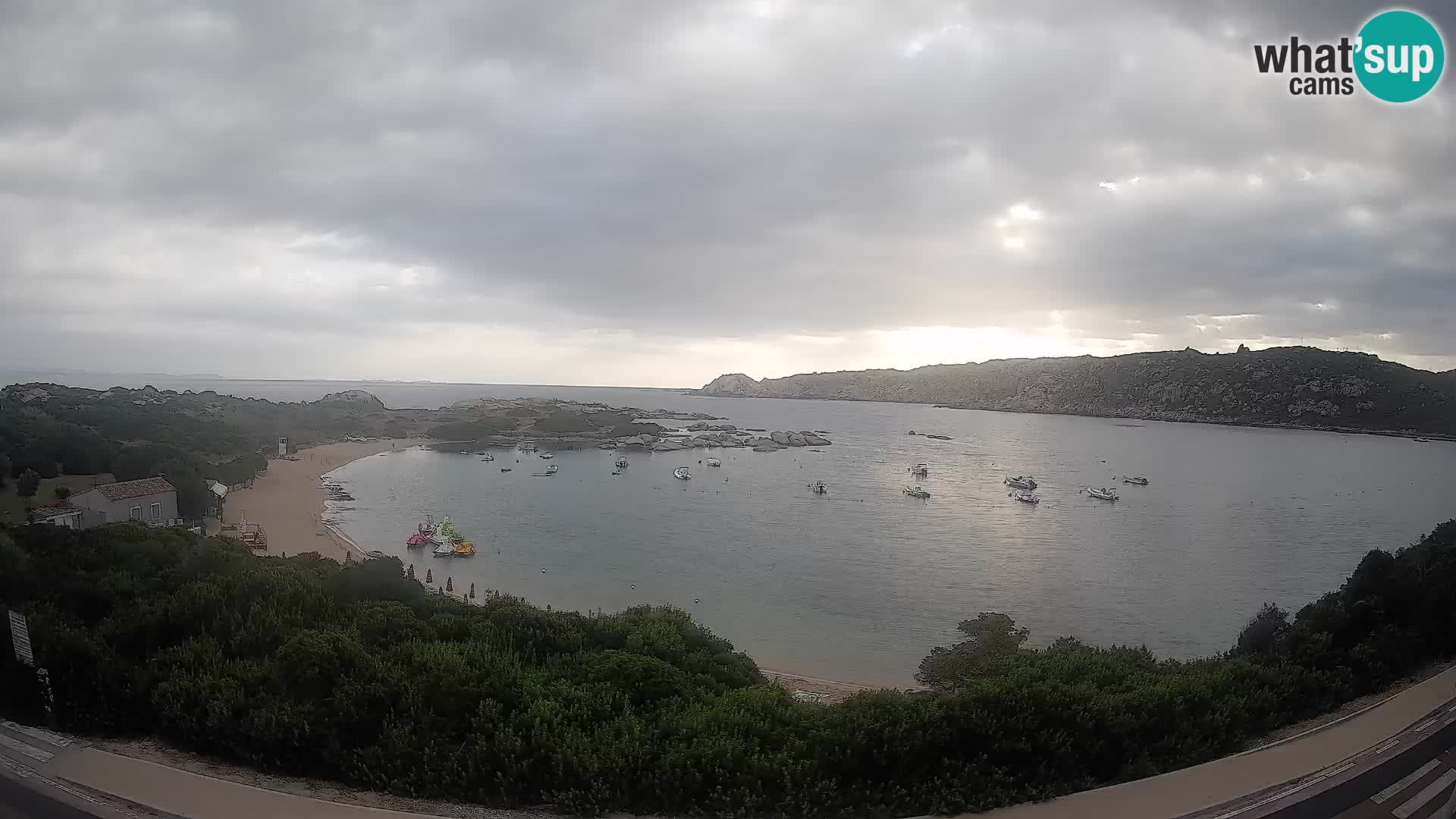 Webcam Rena di Levante – Live View from Capo Testa