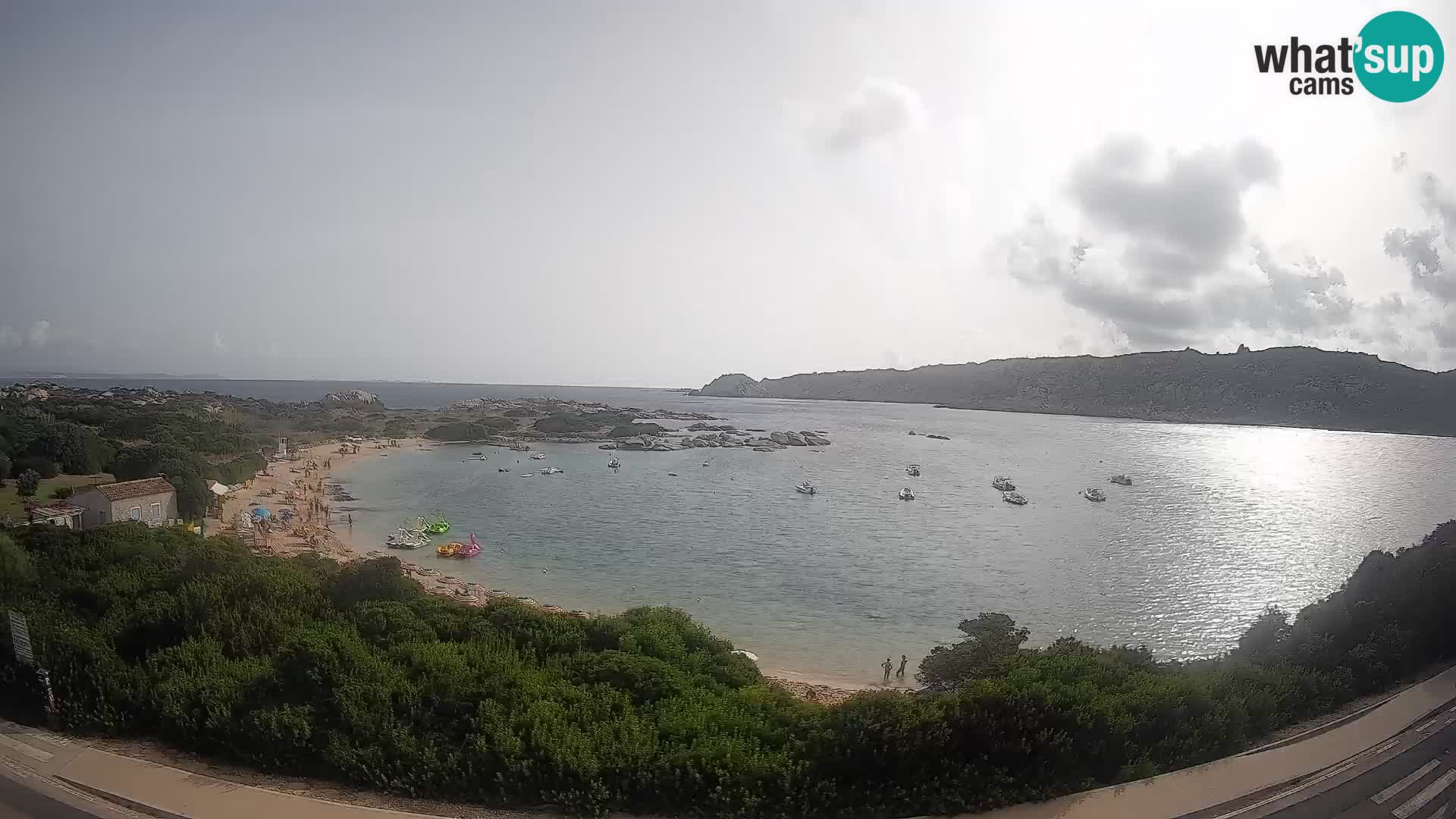 Webcam Rena di Levante – Live View from Capo Testa