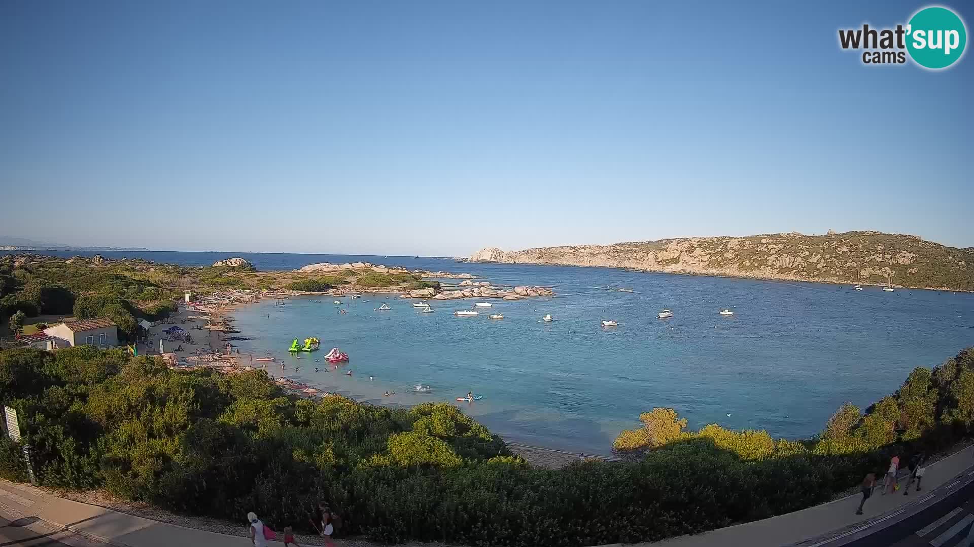 Webcam Rena di Levante – Live View from Capo Testa