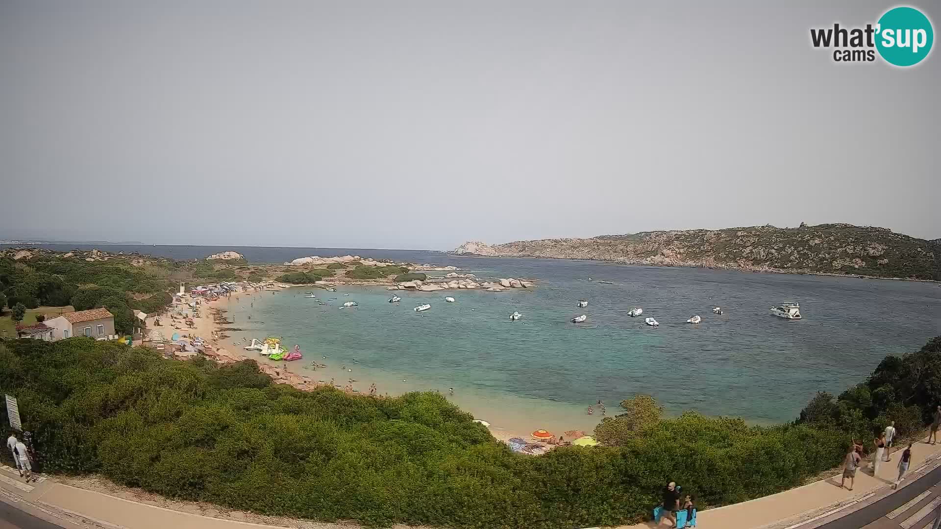 Spletna kamera Rena di Levante – Pogled v živo na Capo Testa