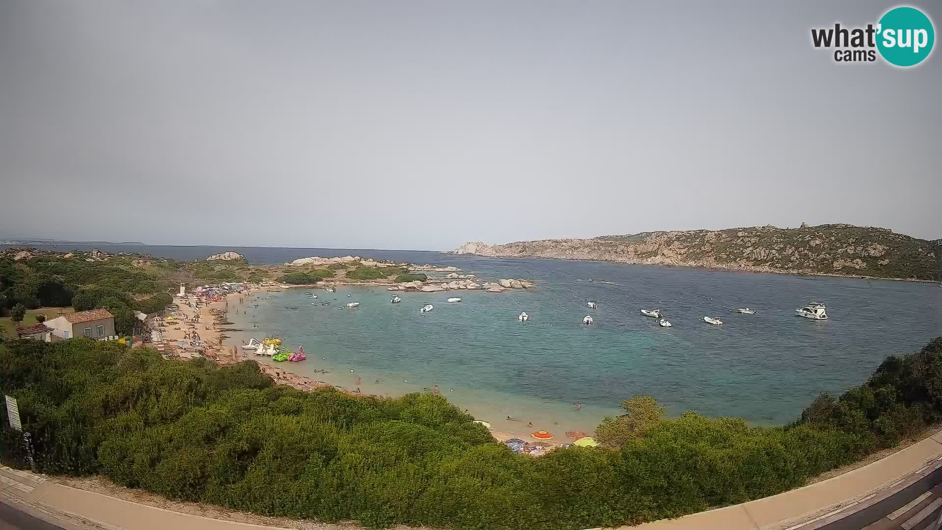 Webcam Rena di Levante – Live View from Capo Testa