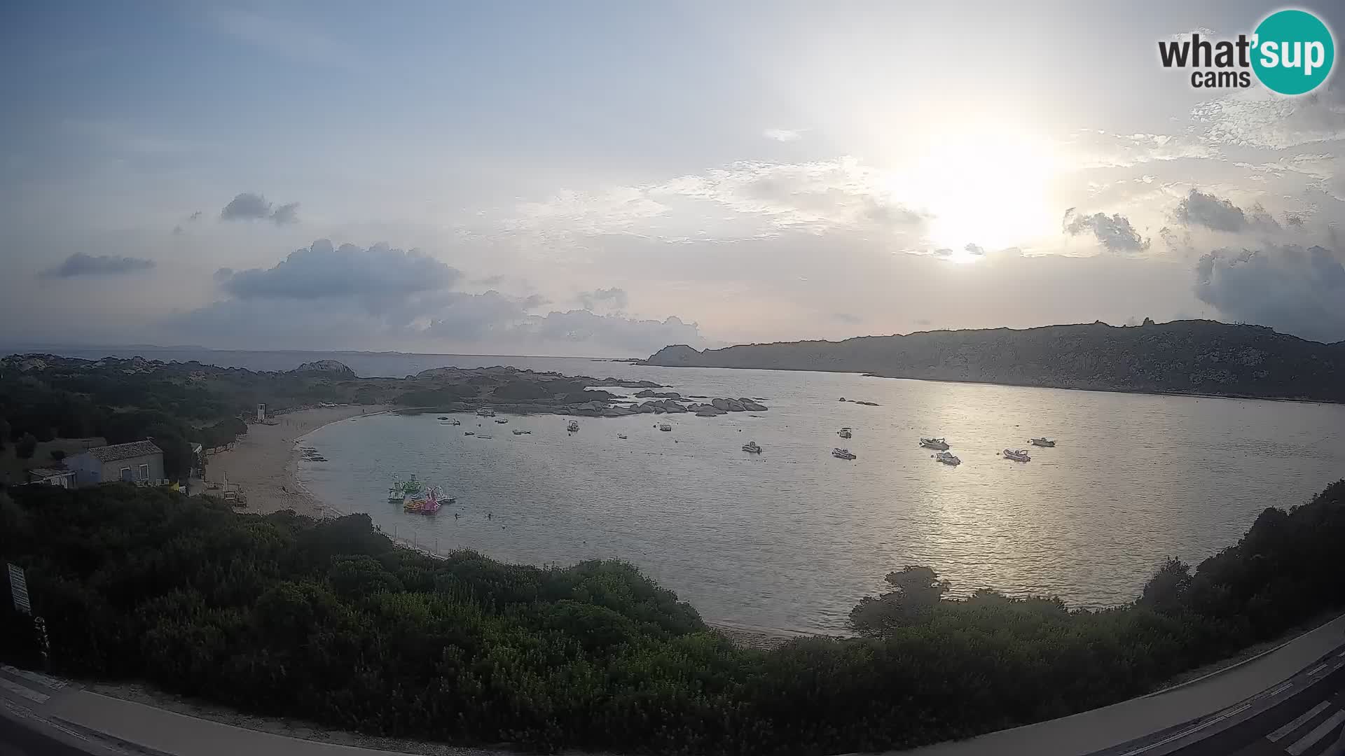 Webcam Rena di Levante – Live View from Capo Testa
