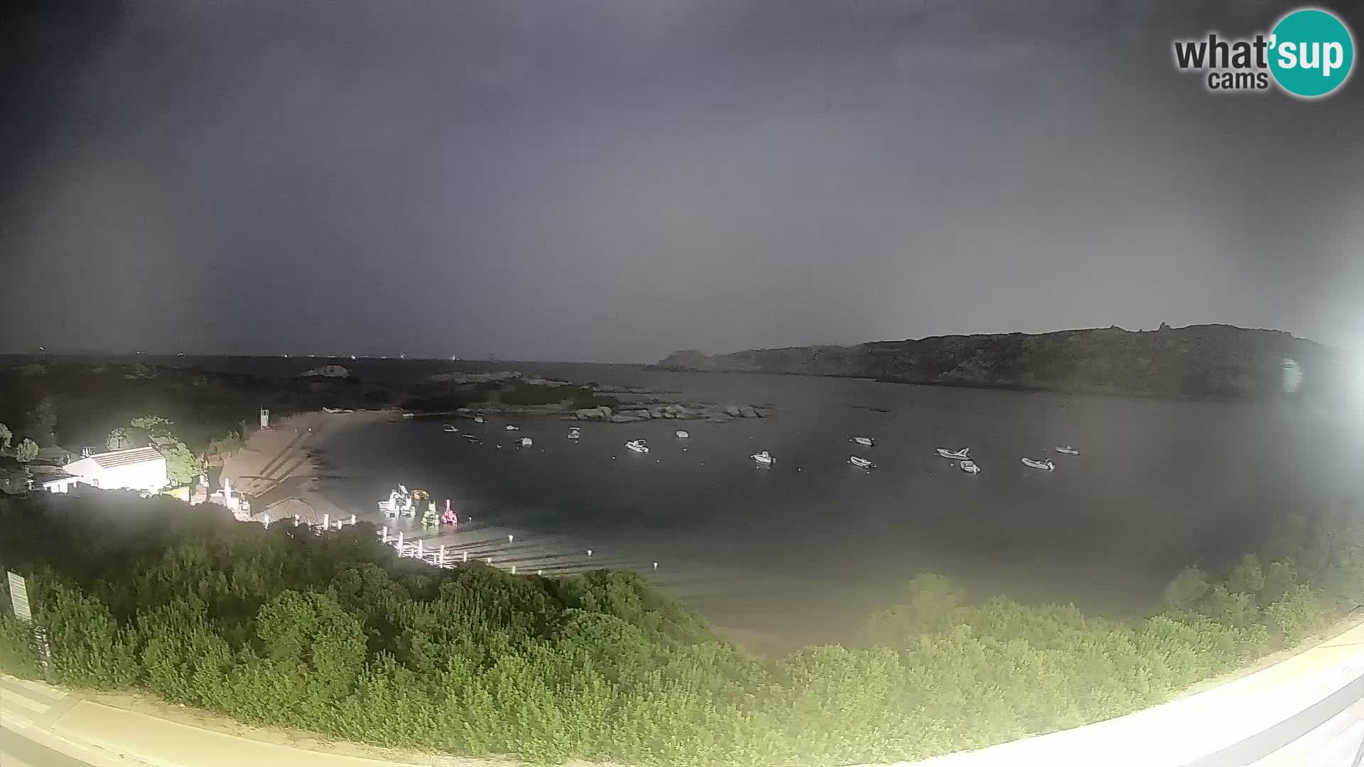 Spletna kamera Rena di Levante – Pogled v živo na Capo Testa