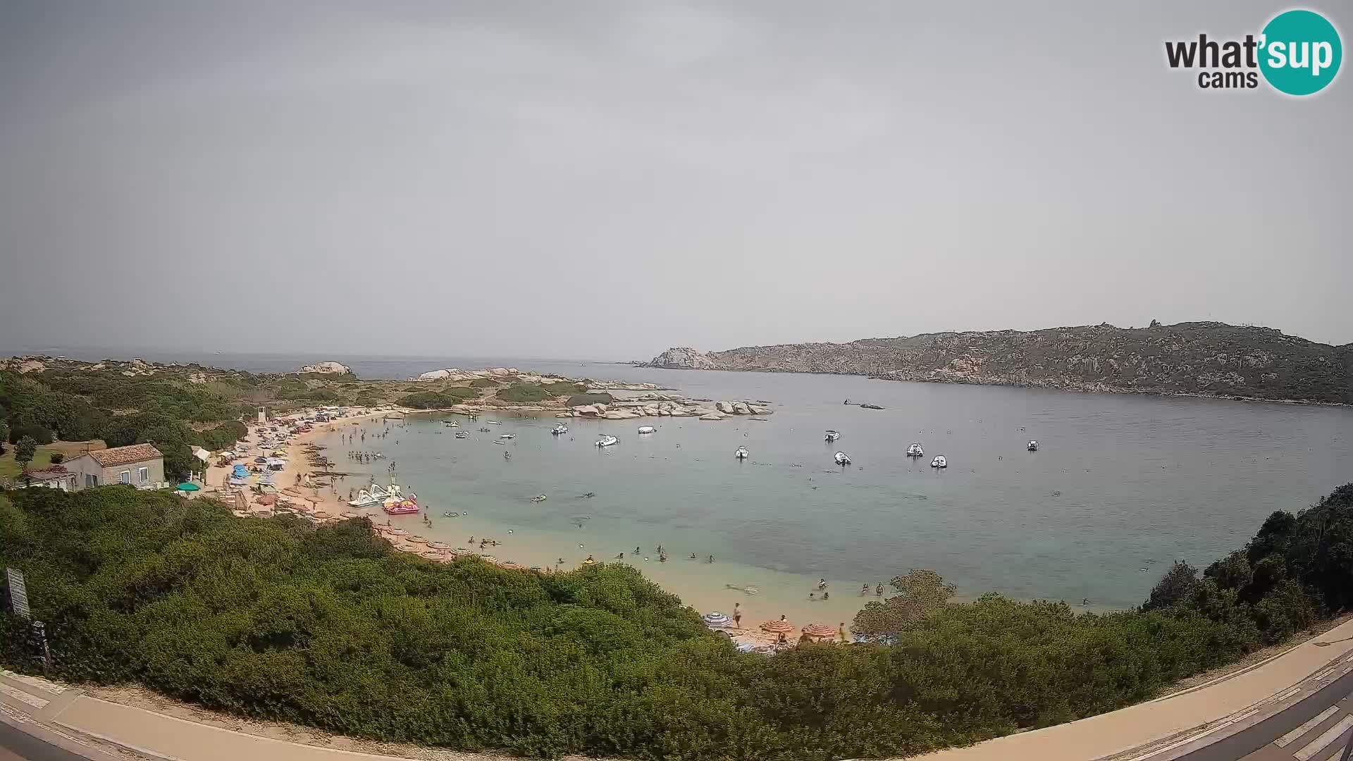 Webcam Rena di Levante – Vue en direct depuis Capo Testa