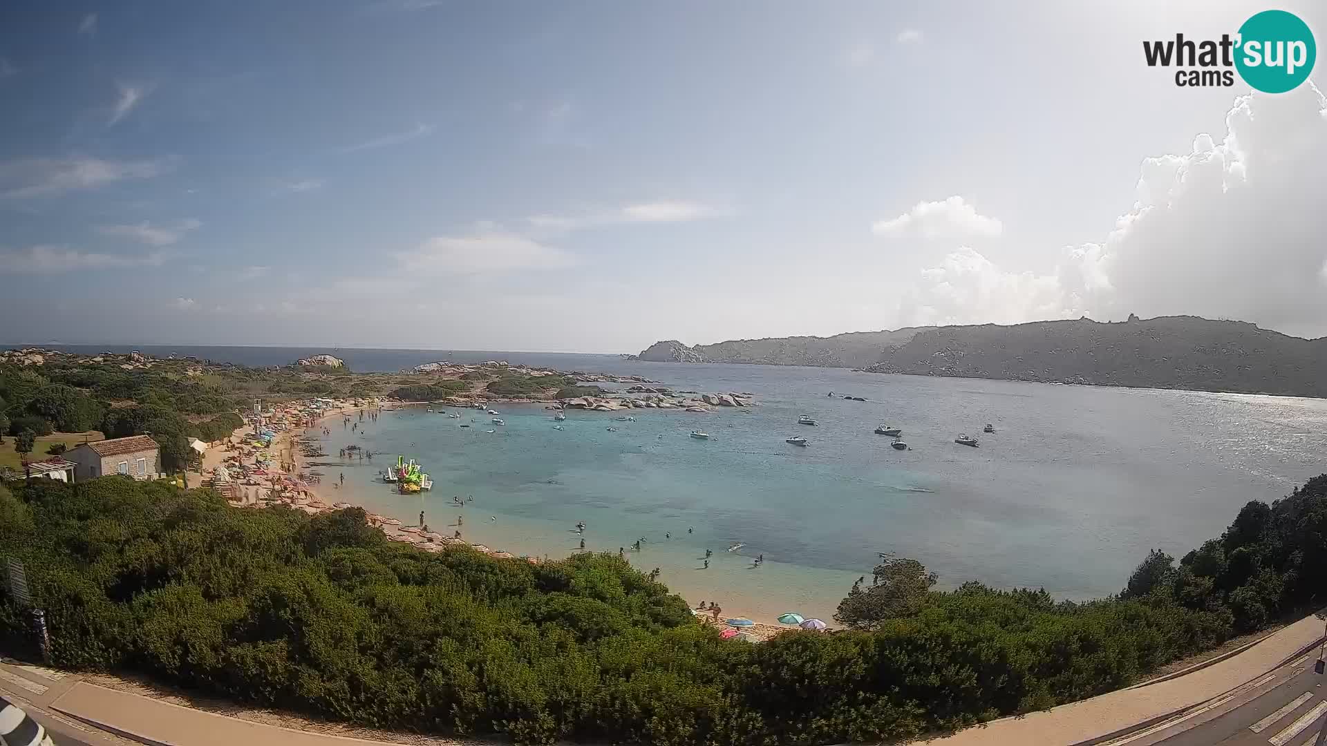 Webcam Rena di Levante – Live View from Capo Testa