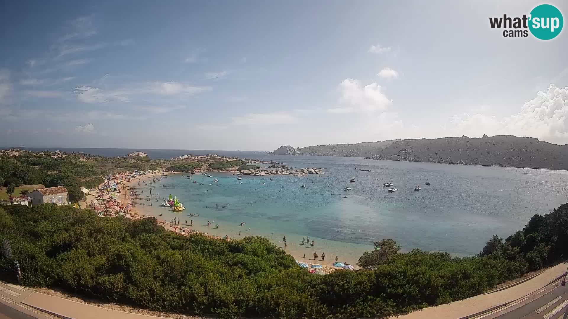 Webcam Rena di Levante – Vista live da Capo Testa