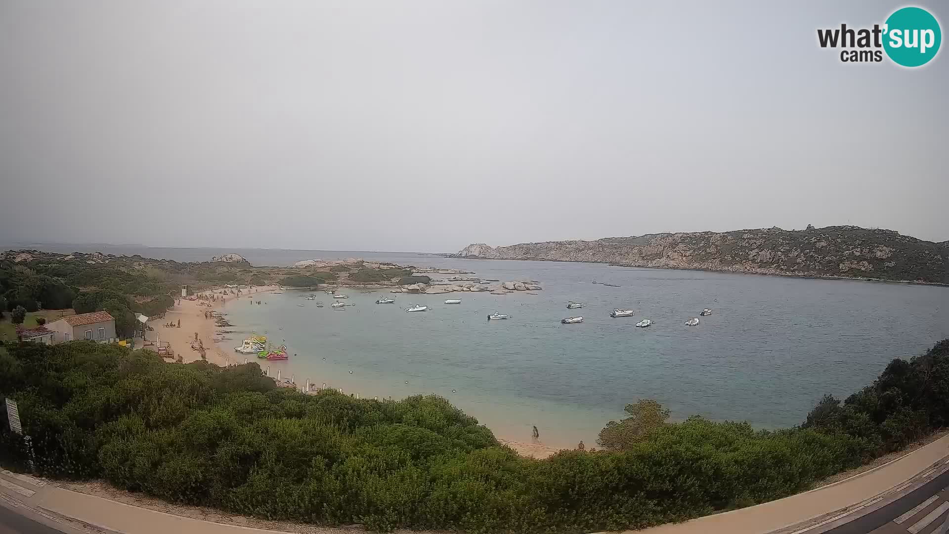 Webcam Rena di Levante – Live View from Capo Testa